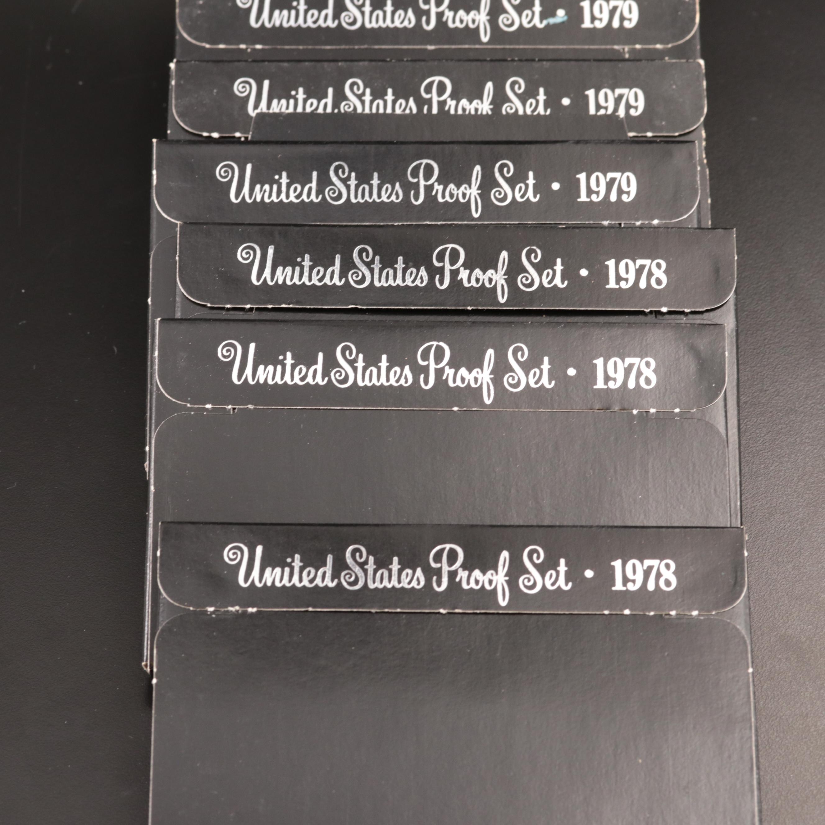 Eighteen U.S. Mint Proof Sets