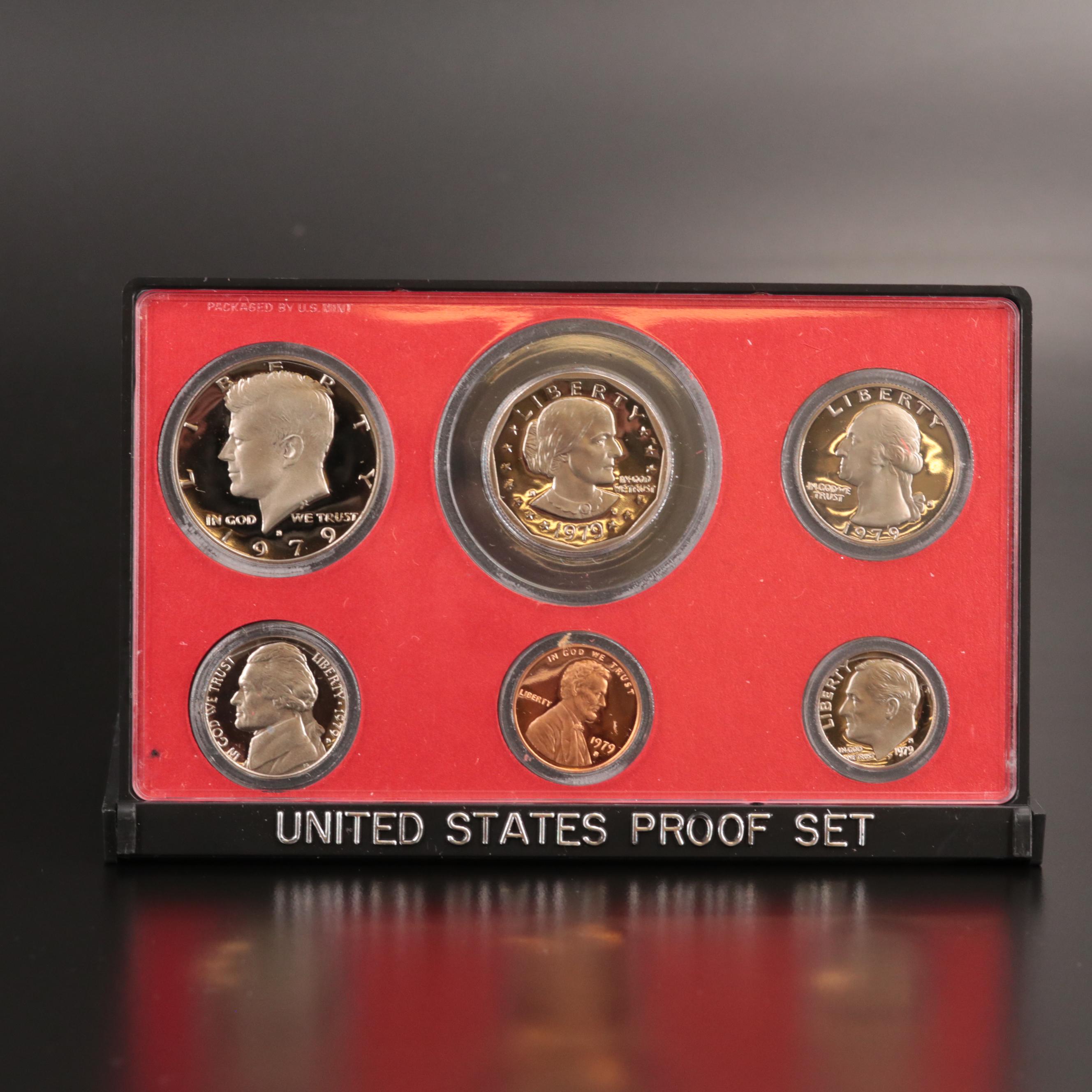 Eighteen U.S. Mint Proof Sets