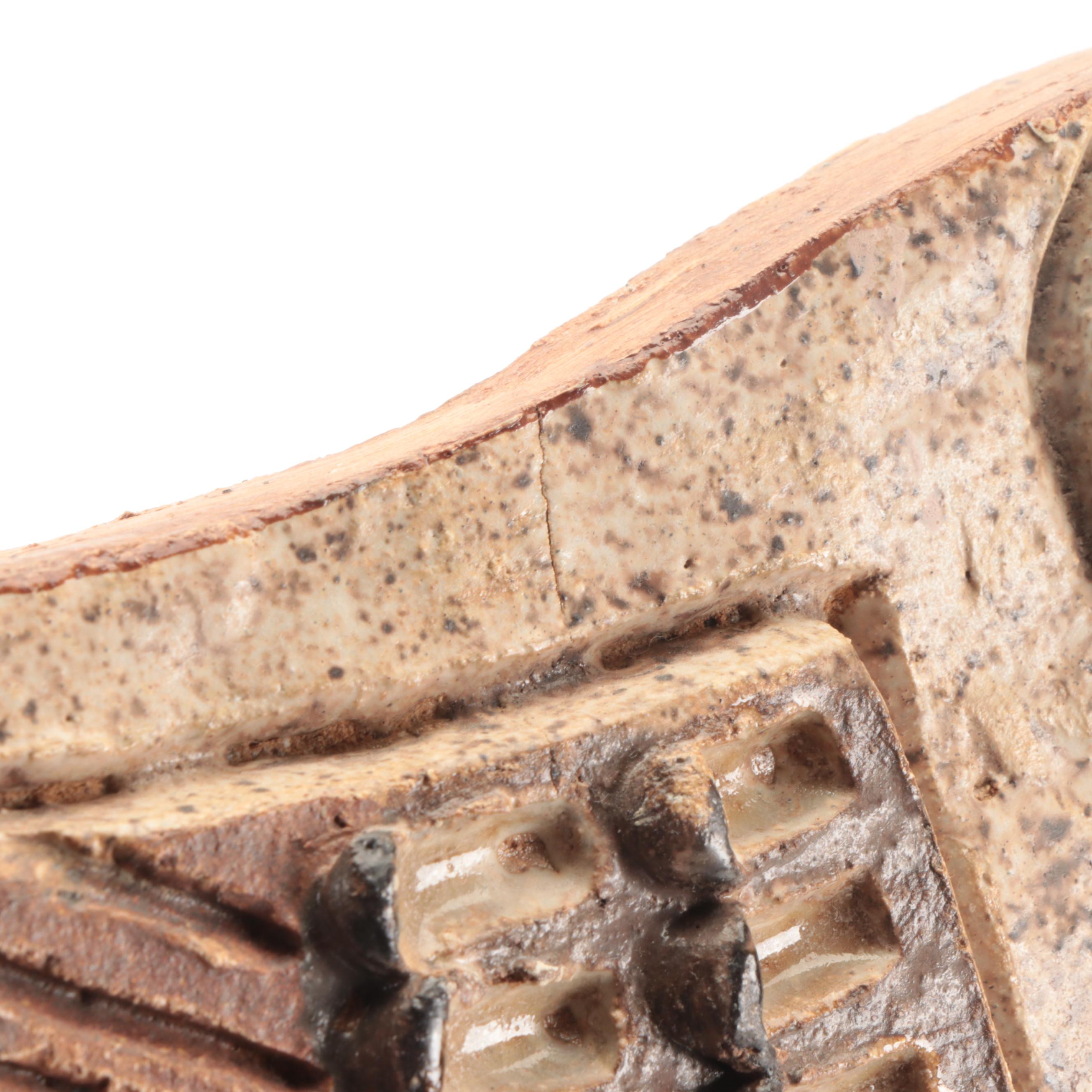 Studio Pottery Hand Built Stoneware Bird Figurines