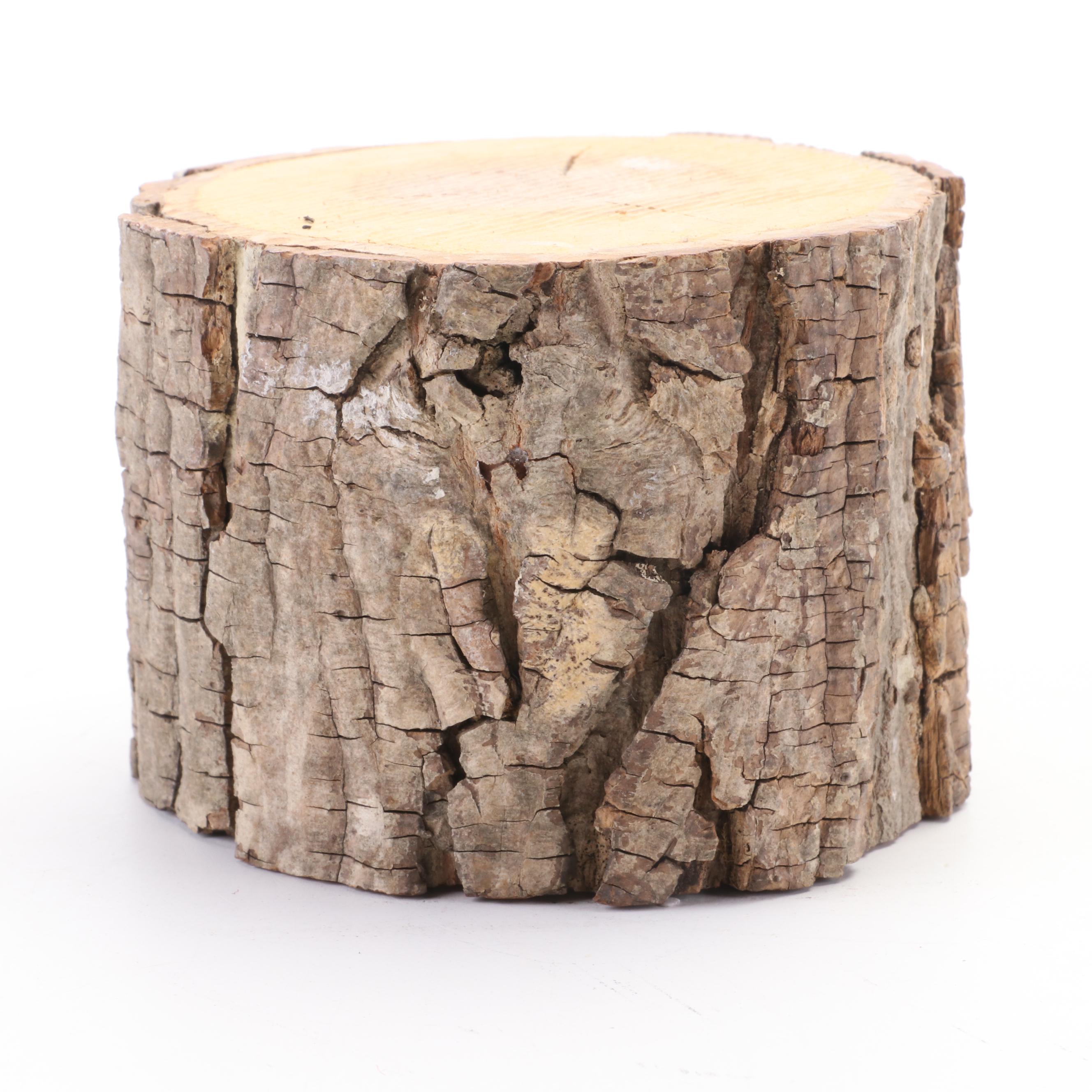 Hector Rascon Signed St. Francis of Assisi Wood Sculpture with Bird Adornments