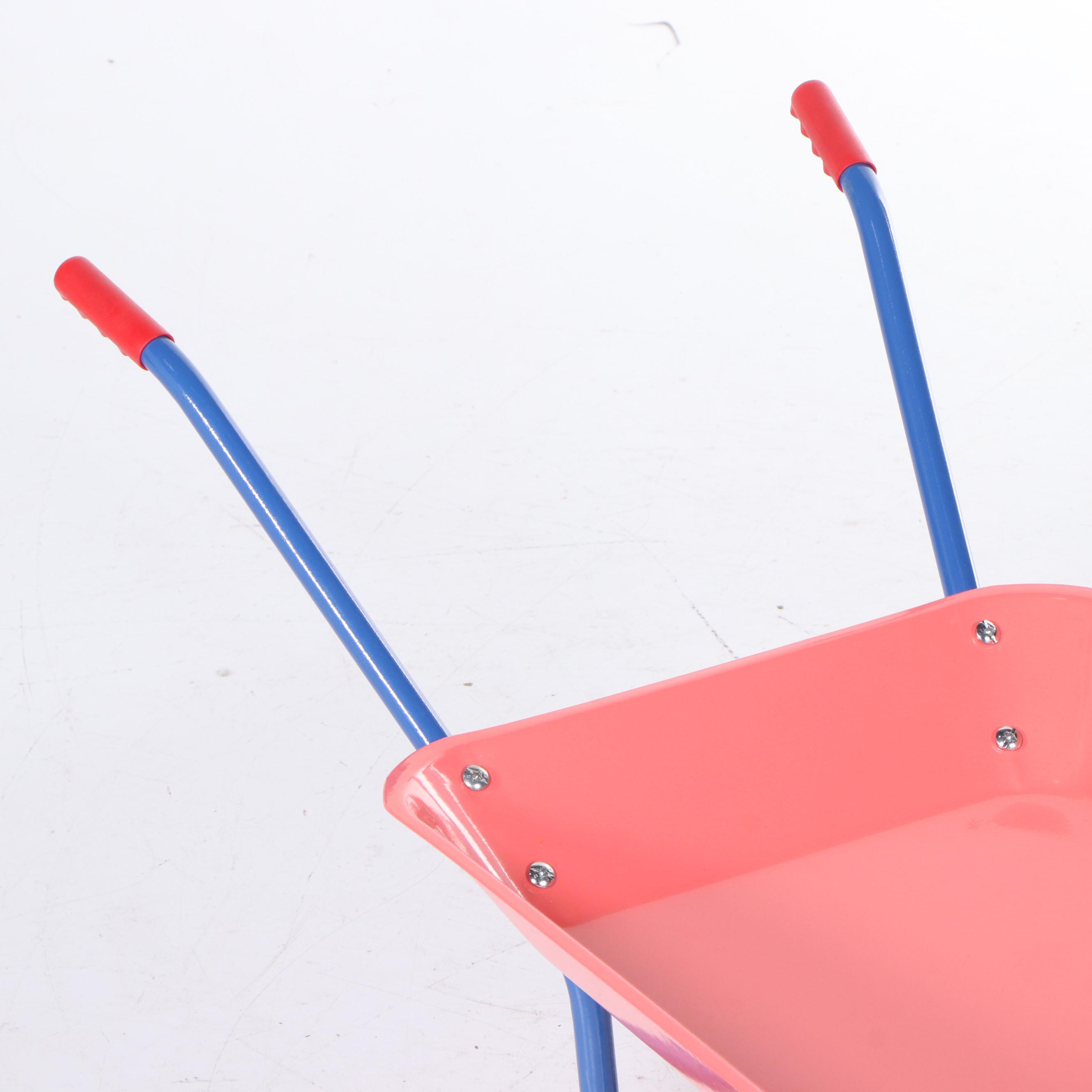 Sun Squad Metal Children's Toy Wheelbarrow