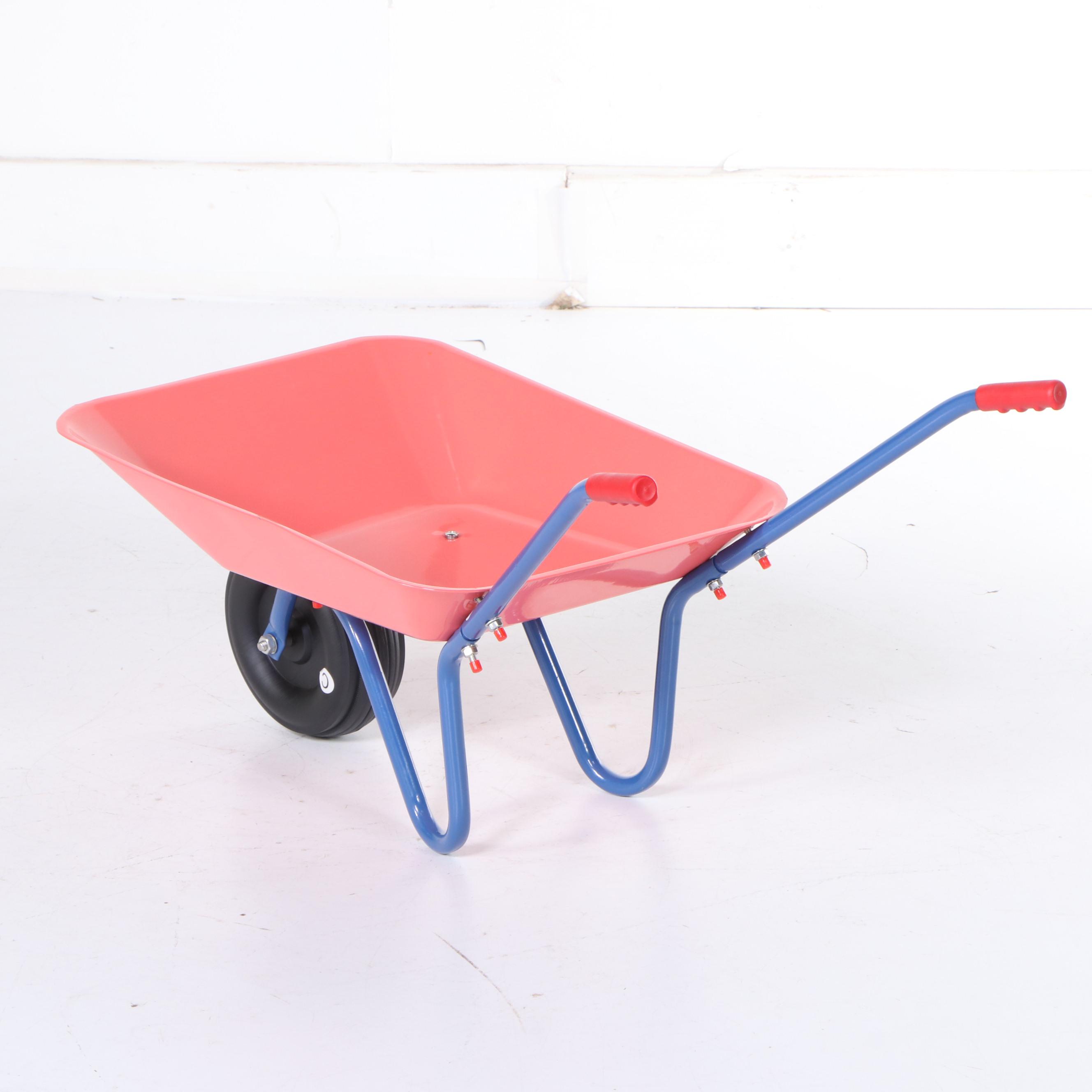 Sun Squad Metal Children's Toy Wheelbarrow
