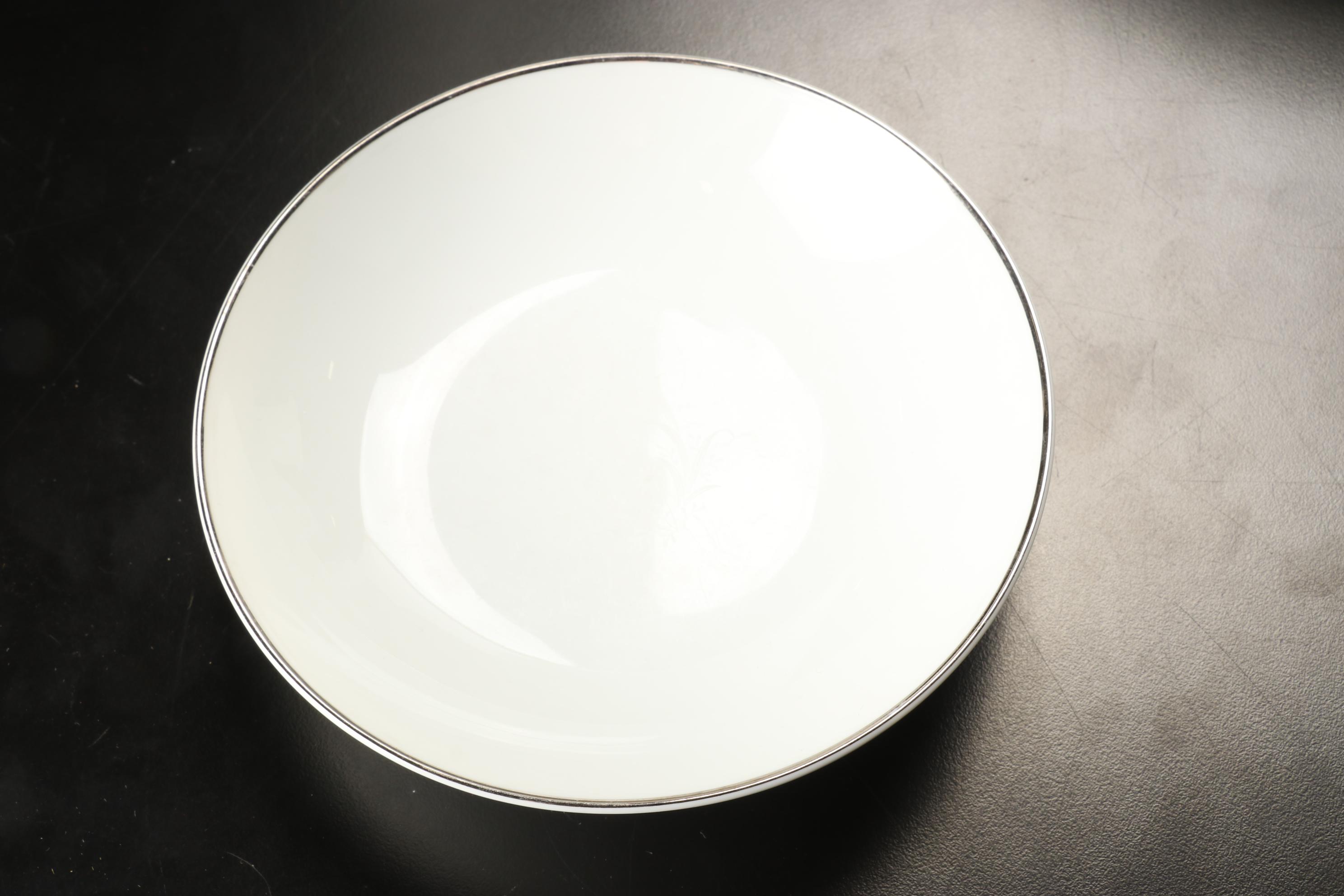 Noritake "Ardis" Dinnerware, Milk Glass Hobnail Bowls, More Table Accessories