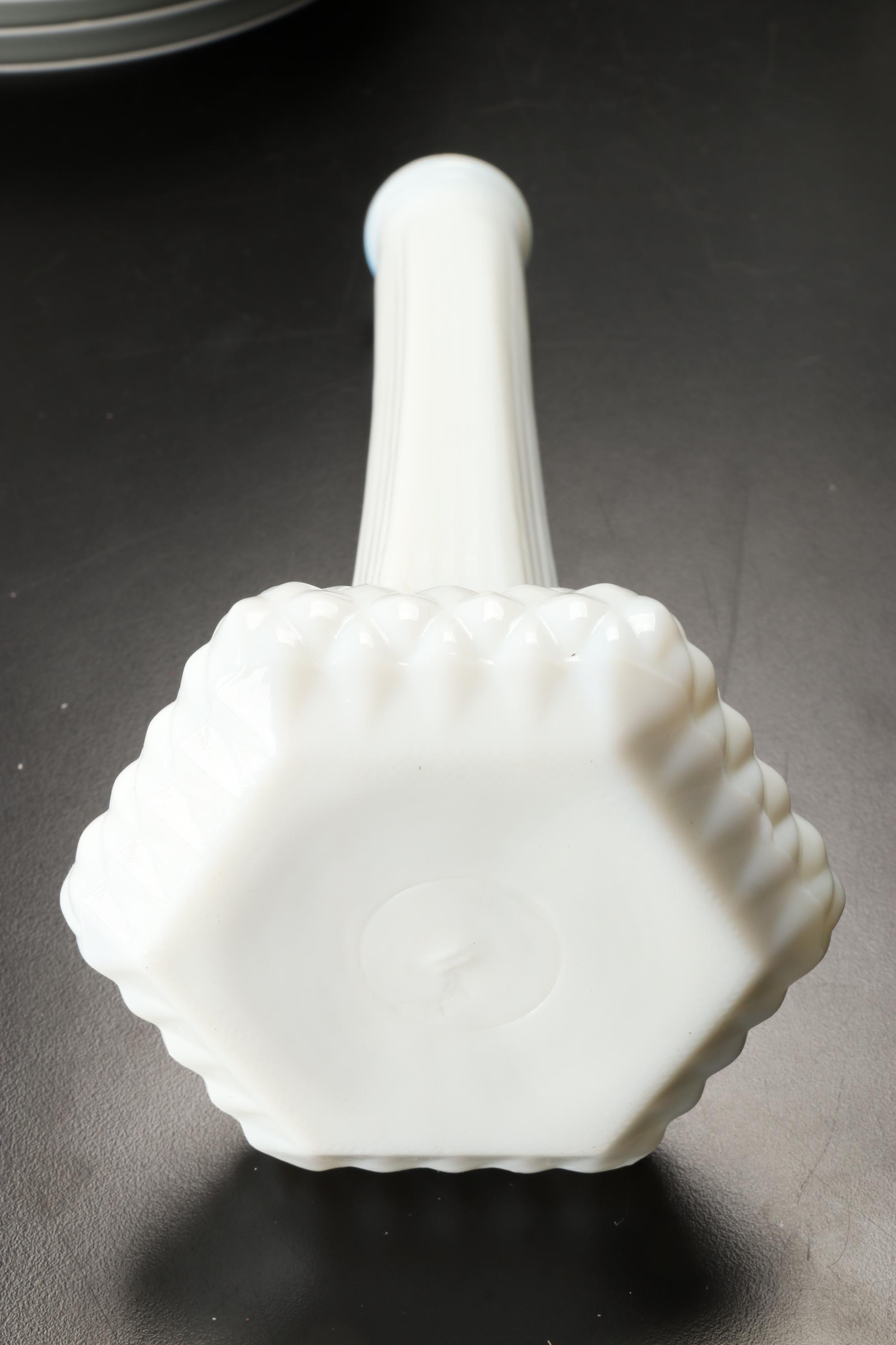 Noritake "Ardis" Dinnerware, Milk Glass Hobnail Bowls, More Table Accessories