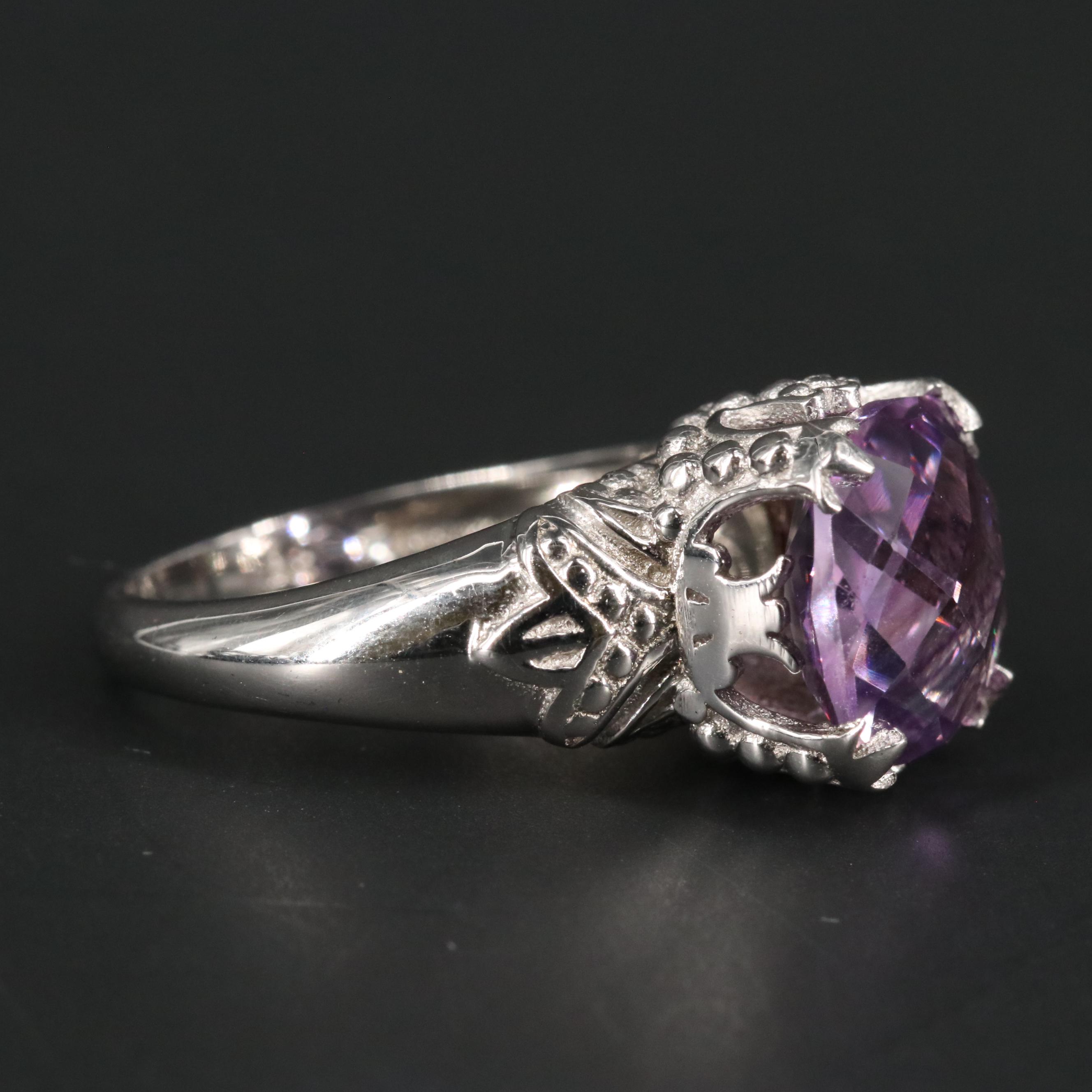 Sterling Silver Gemstone Ring
