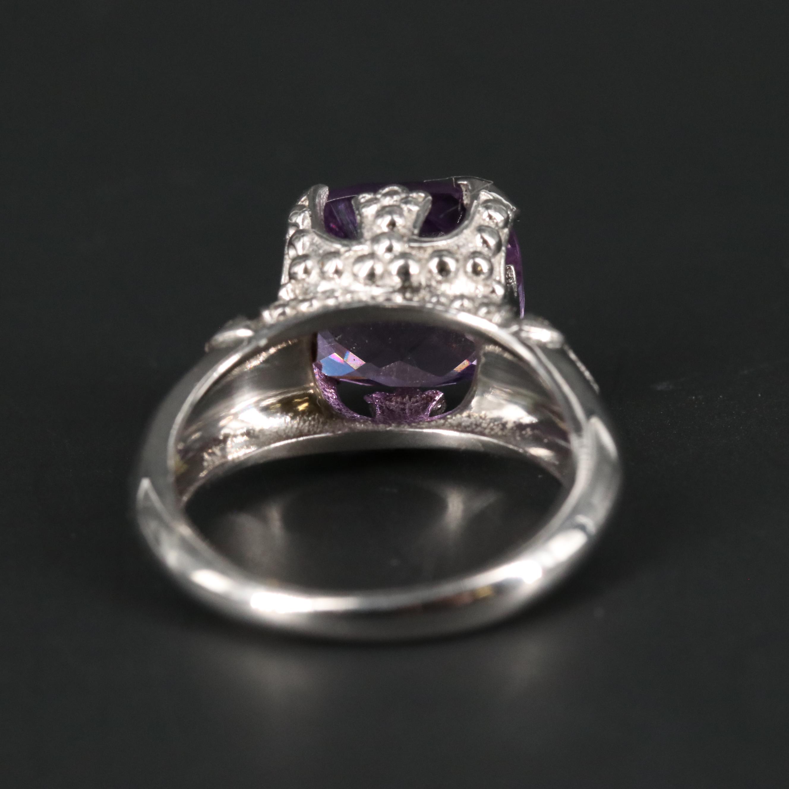 Sterling Silver Gemstone Ring