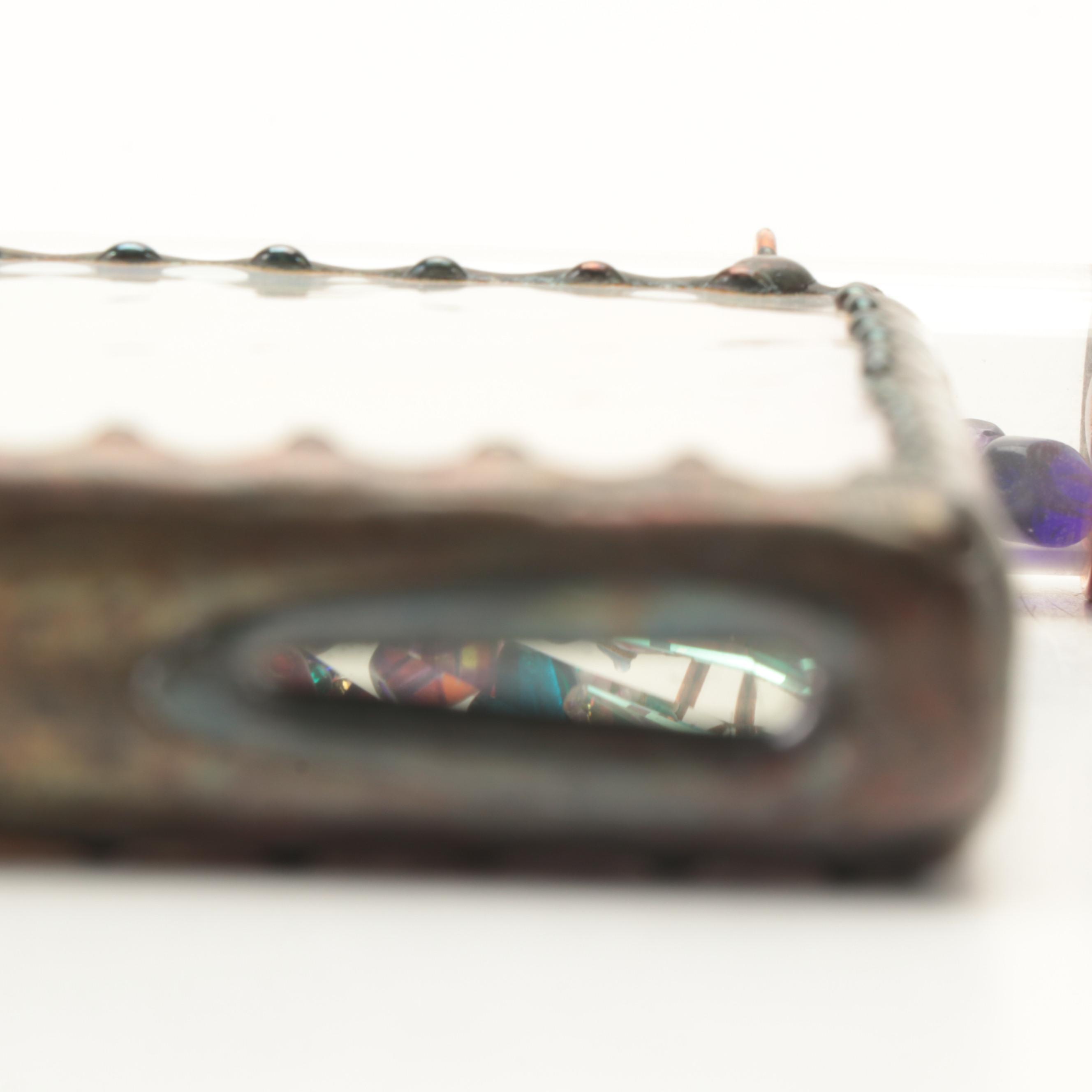 Handmade Stained Glass Kaleidoscope