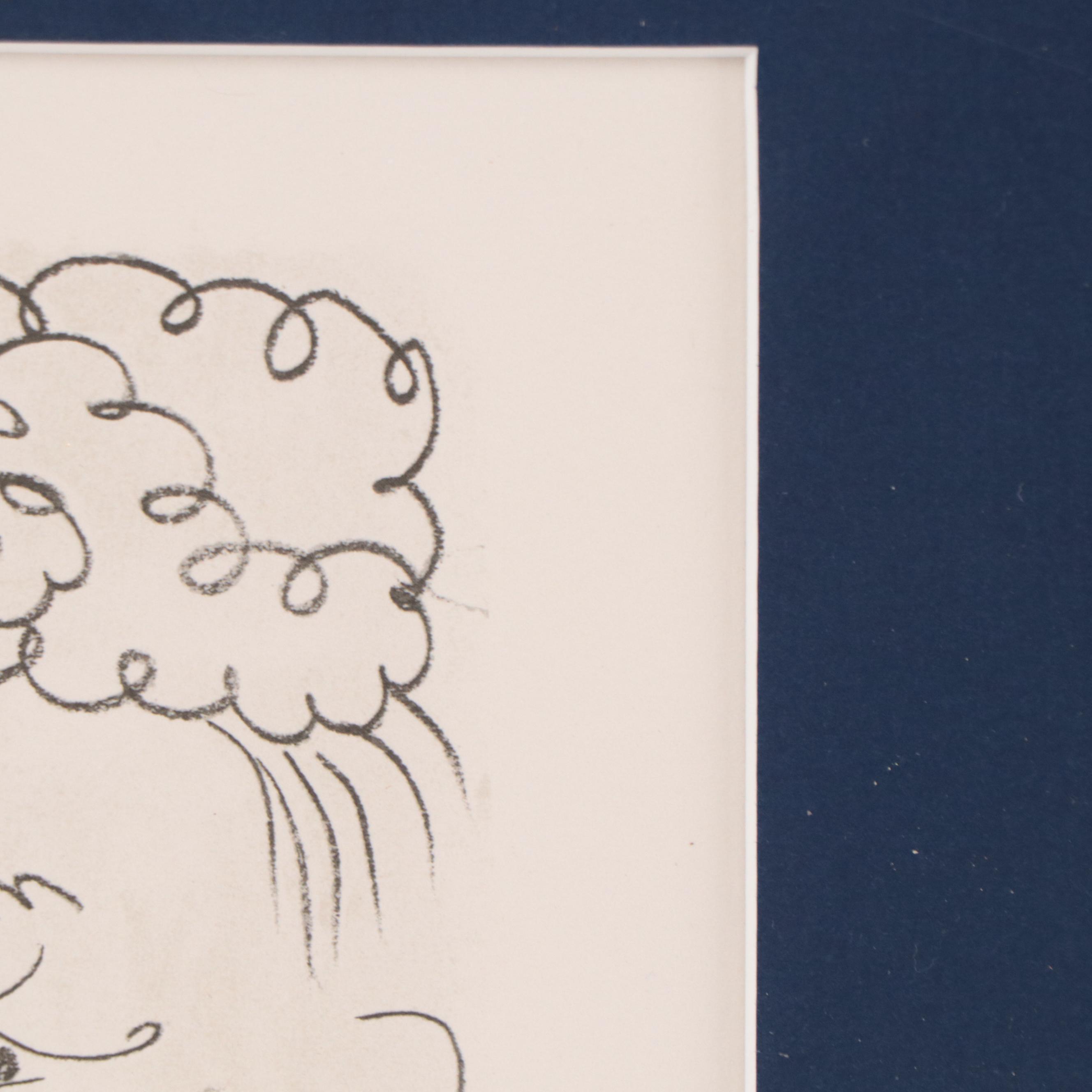 Pablo Picasso Lithograph from "Le Goût du Bonheur," 1970