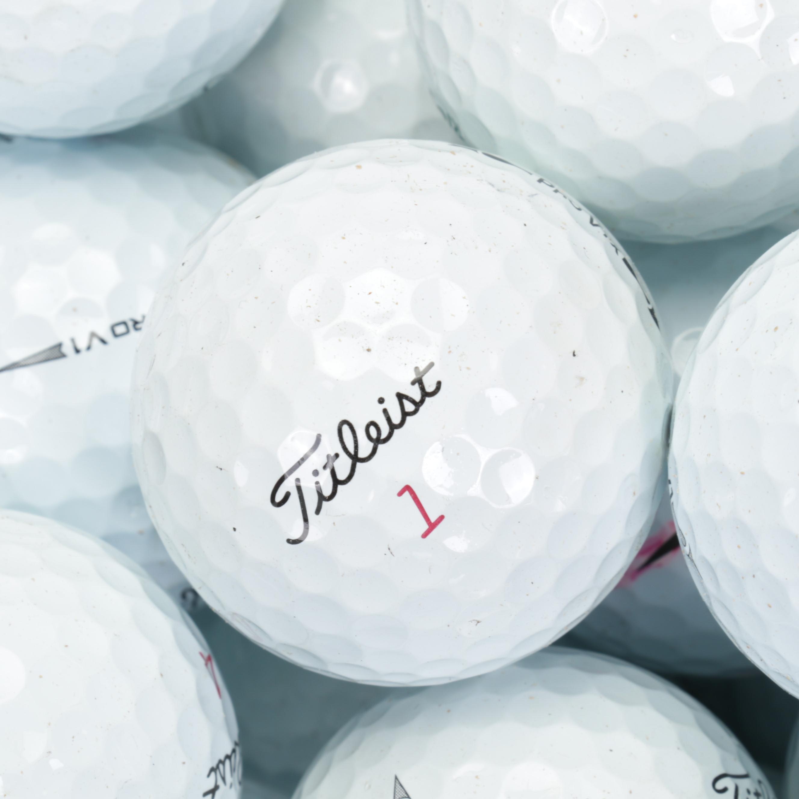 100 Titleist Pro VI Golf Balls