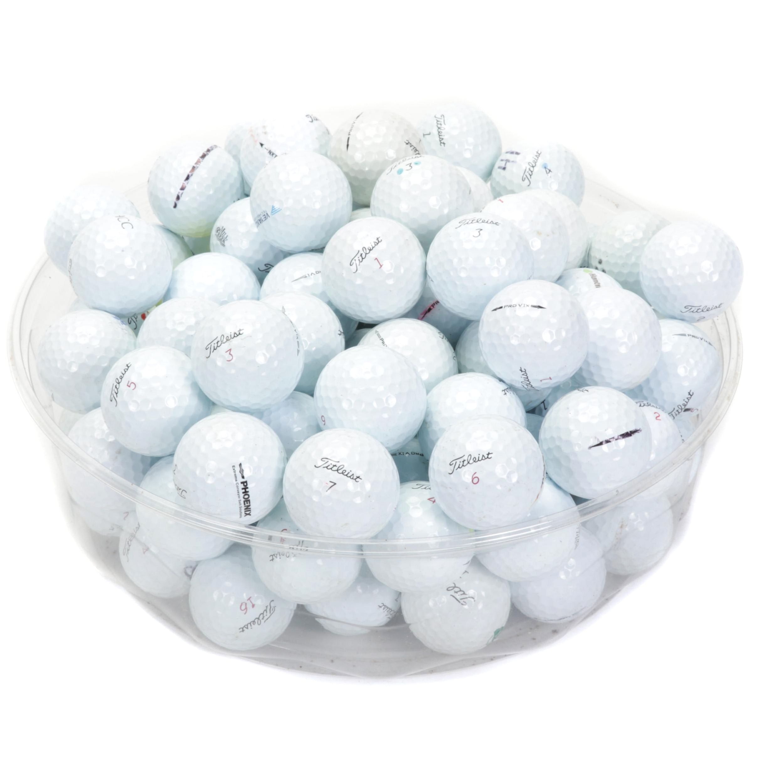 100 Titleist Pro VI Golf Balls