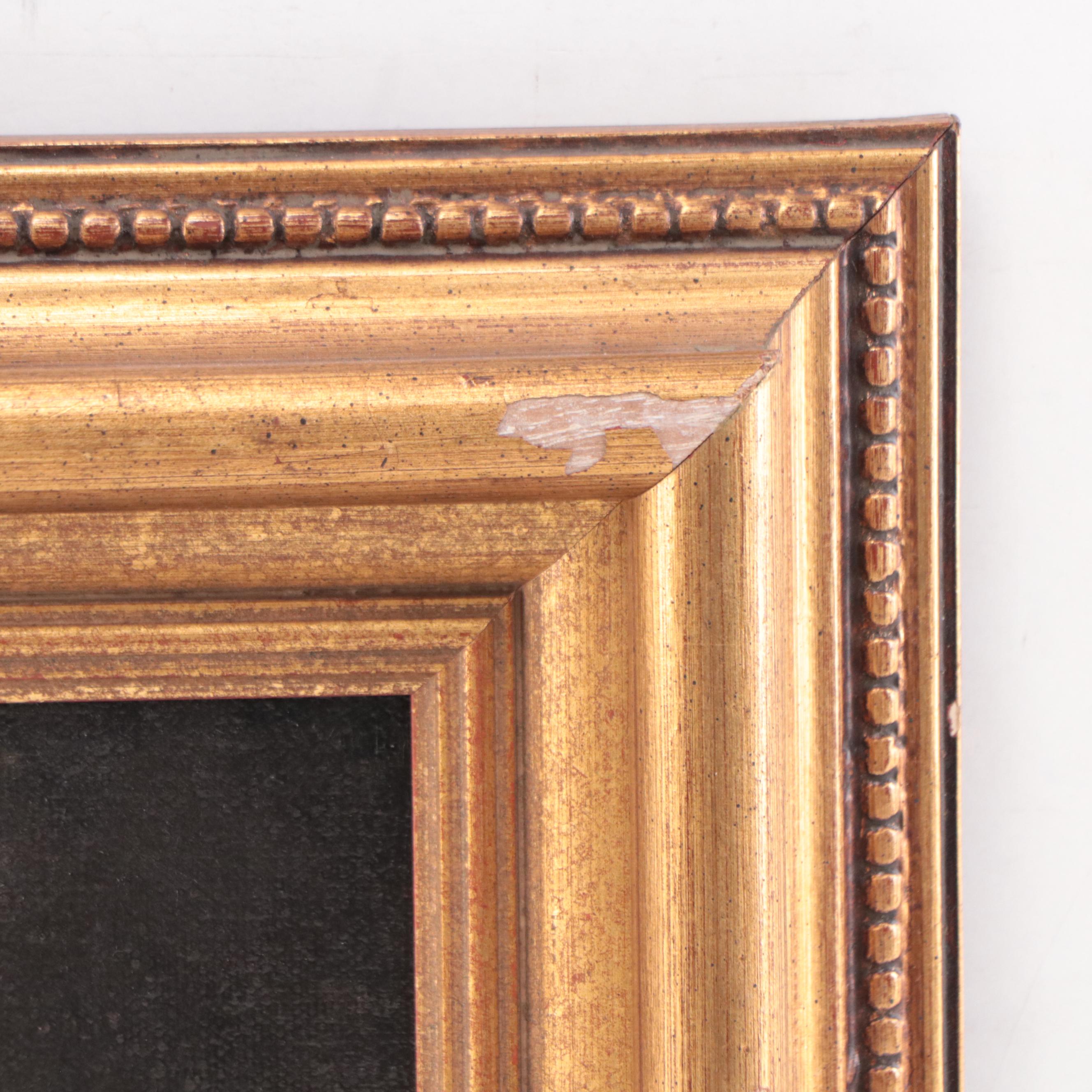 Sharon Collins Reynolds Still Life Oil Painting of Apples, Late 20th Century