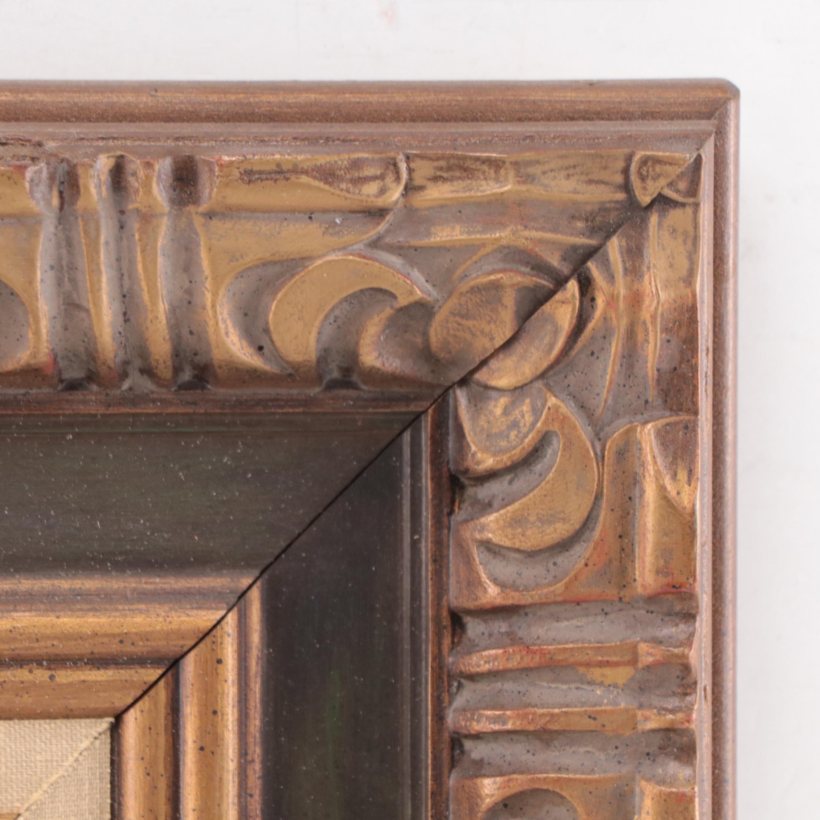 Sharon Collins Reynolds Still Life Oil Painting "Fruit and Nuts," 1979