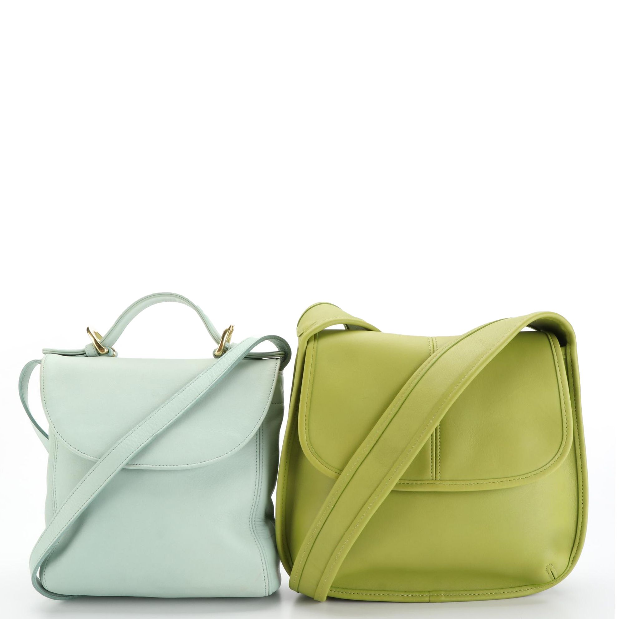 Coach Soho Flap K6C-4158 and Ergo M7D-9034 Leather Shoulder Bags