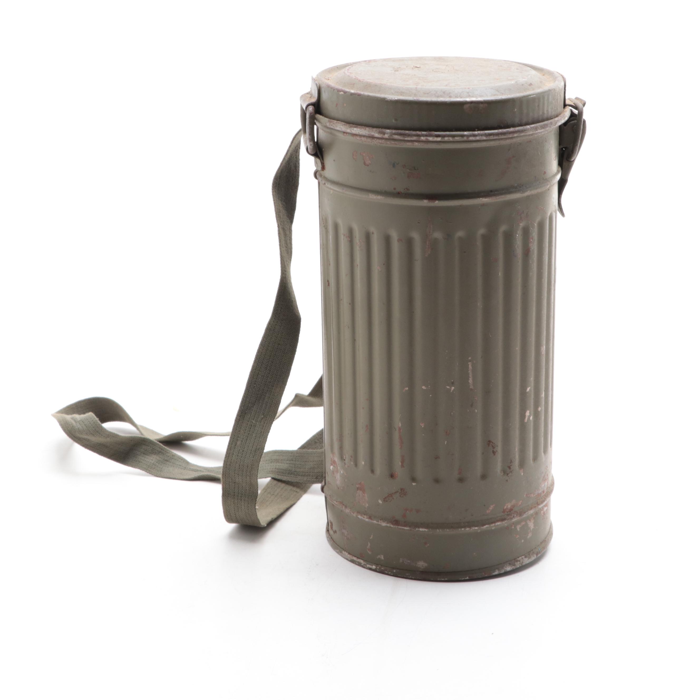 DAGSA Spanish Civil War Gas Mask with Canister, Early to Mid-20th Century