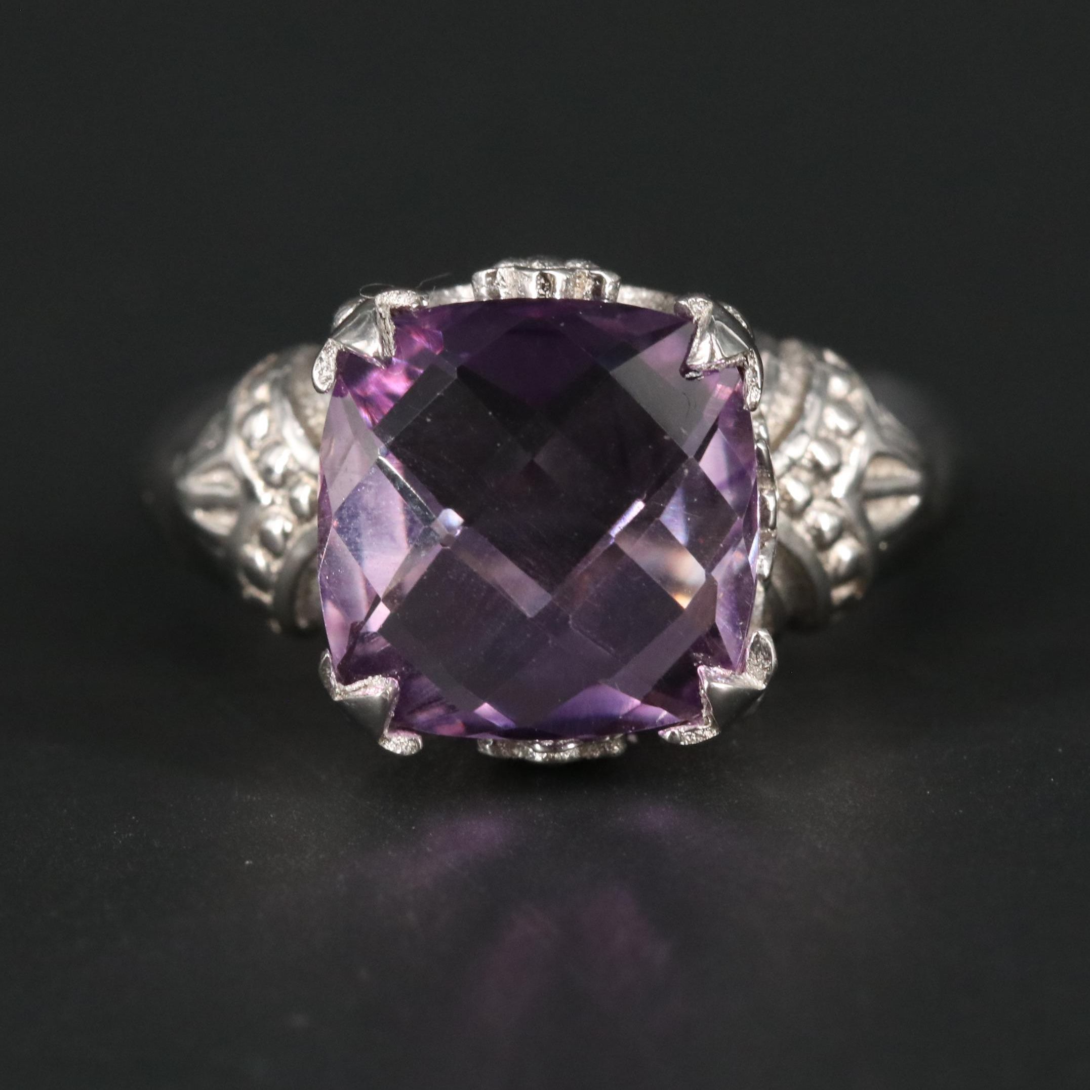 Sterling Silver Gemstone Ring