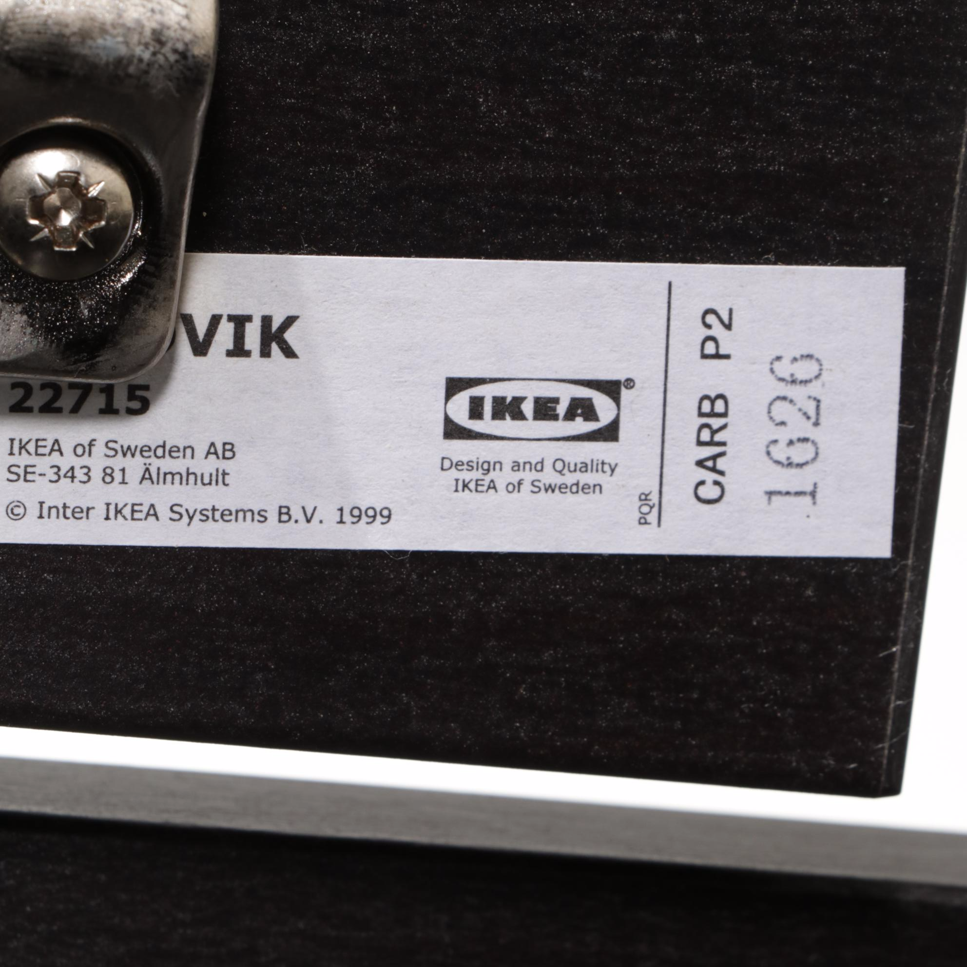 Pair of IKEA "Bestå" Media Cabinets and Tower