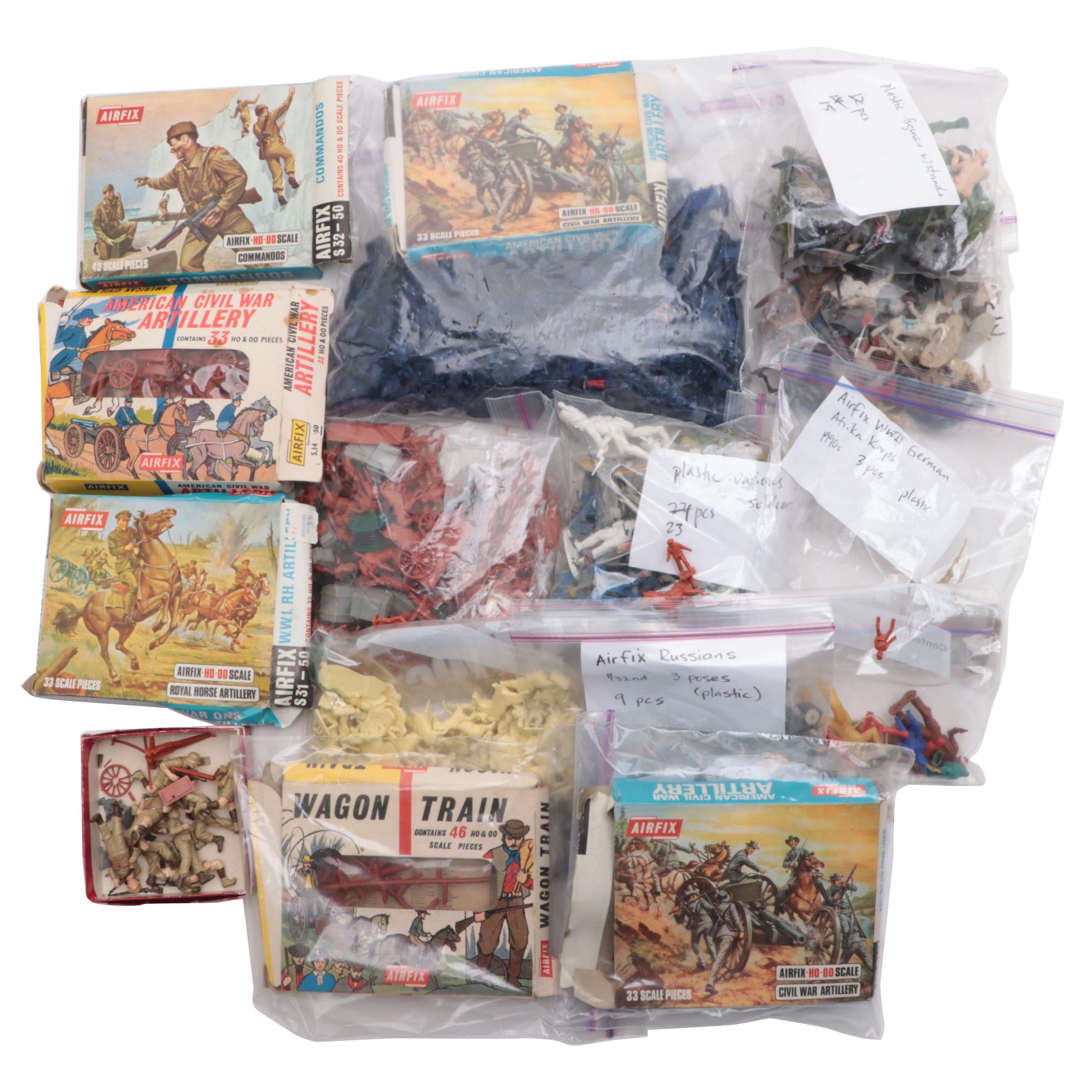 Airfix Civil War and Other Toy Soldiers, More Toy Figures, Late 20th Century