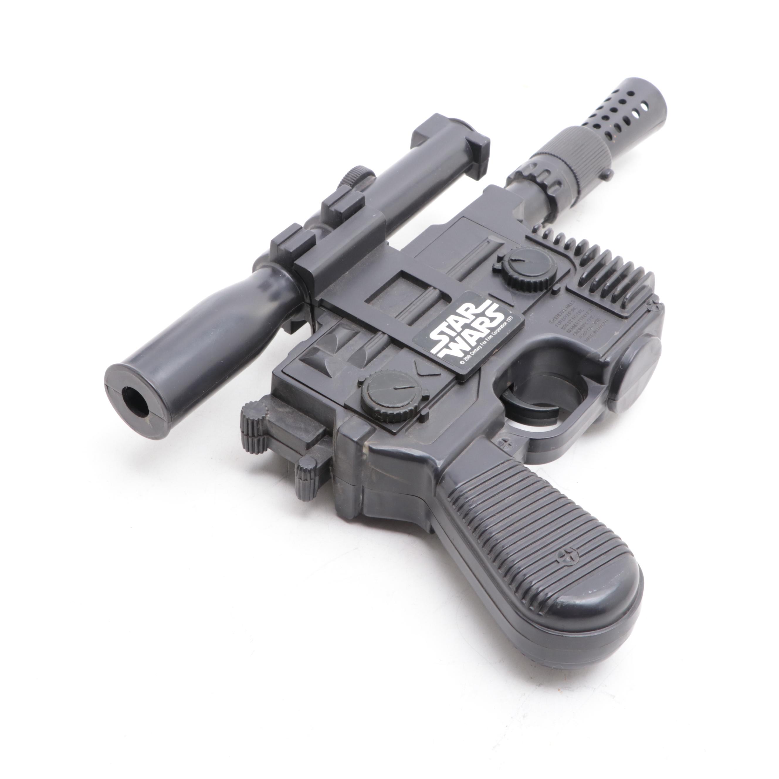 Topps Star Wars Trading Cards, Toy Gun and 3-CPO Figurine, Mid to Late 20th C.