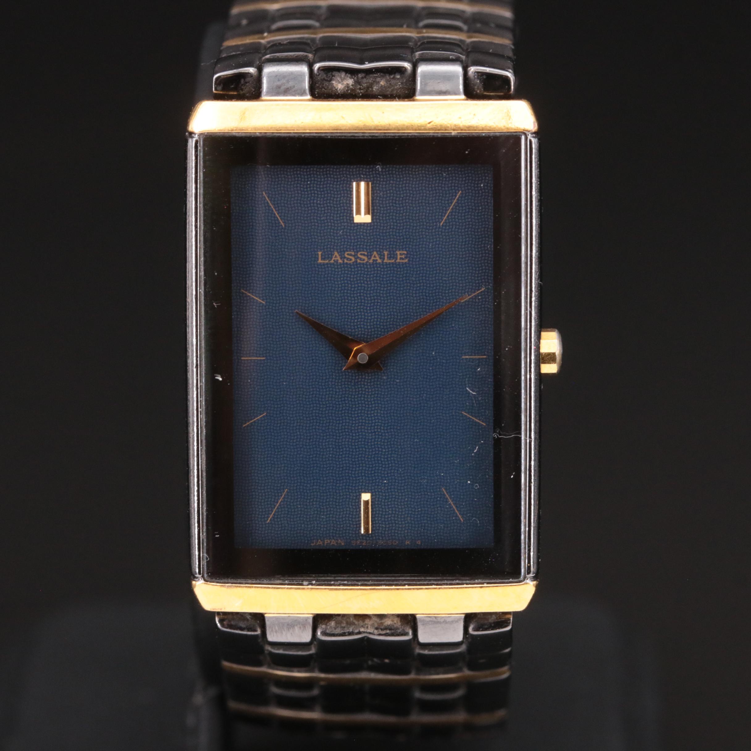 Seiko Lassale Tank Shape Watch