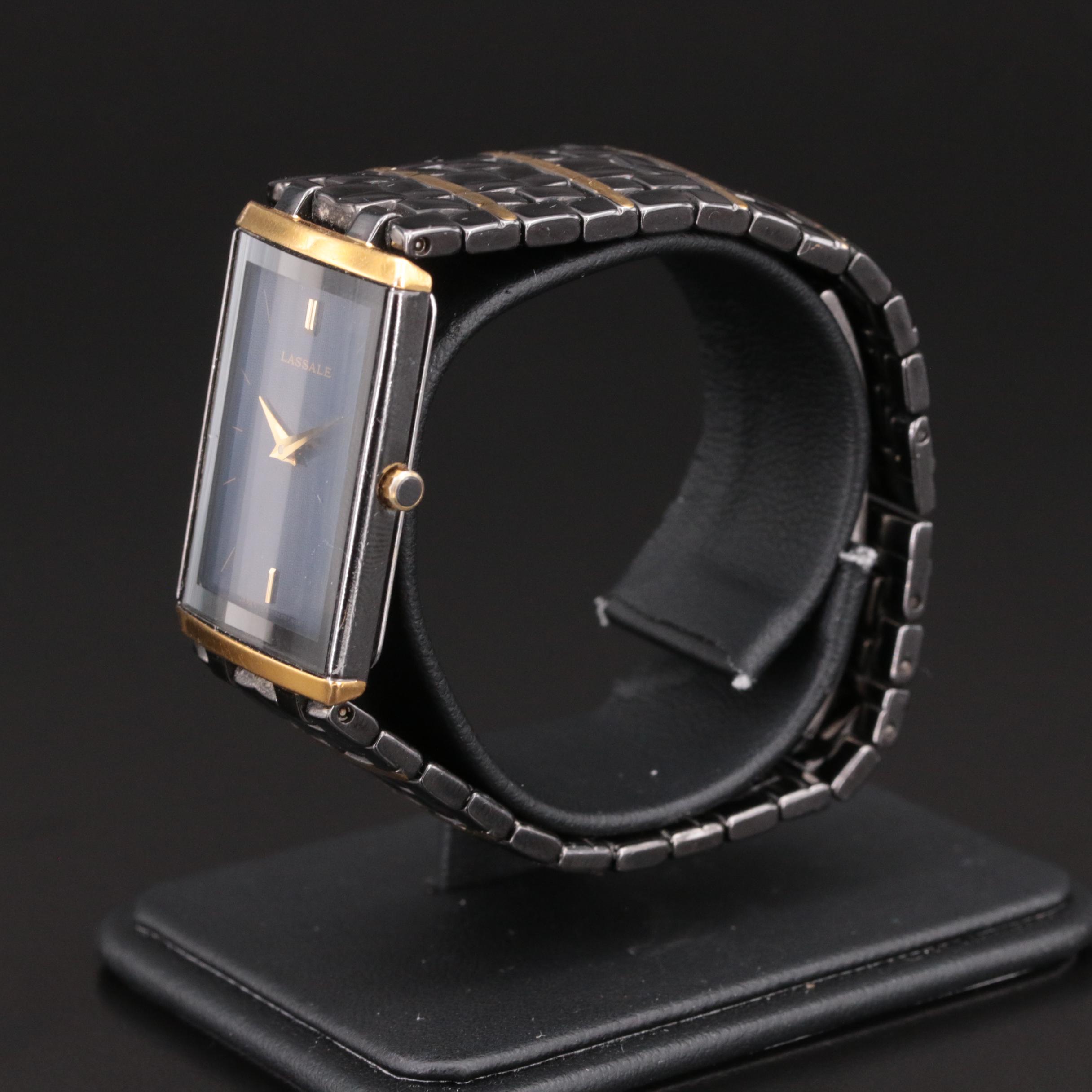 Seiko Lassale Tank Shape Watch