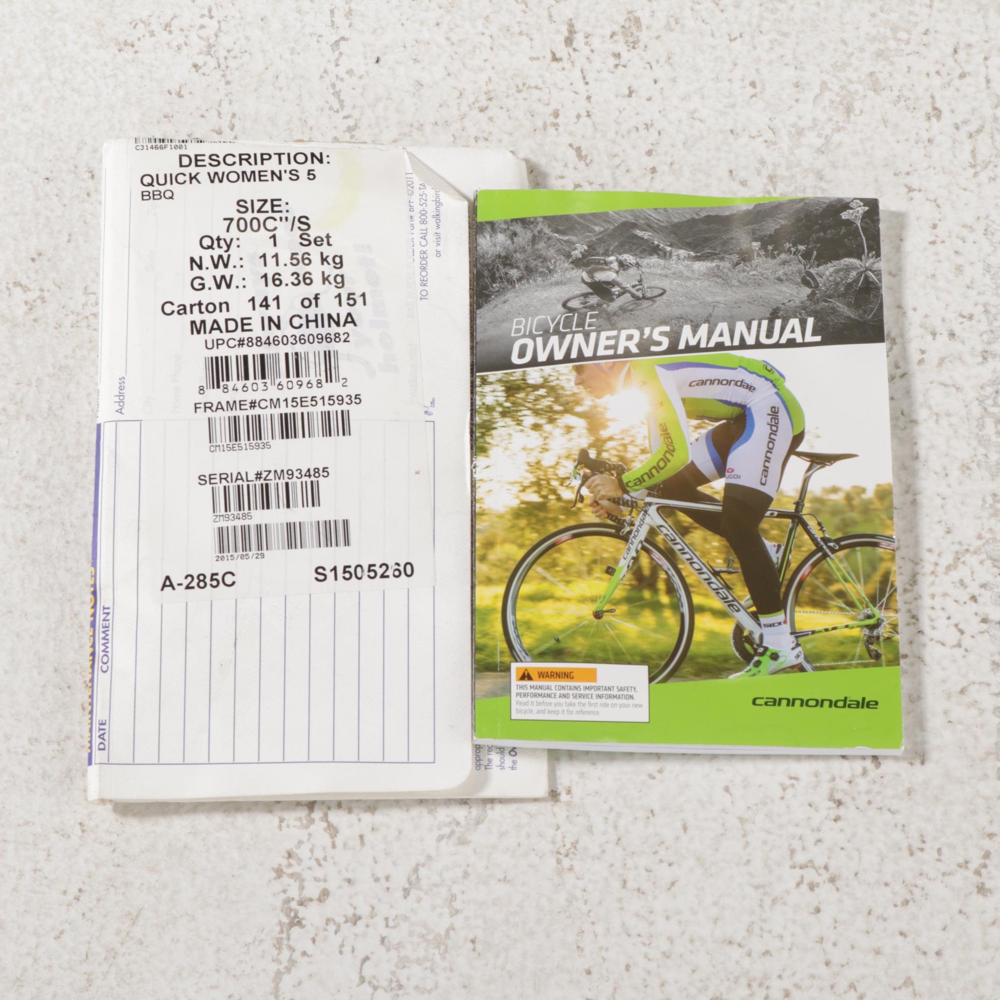 Cannondale Quick Women's 5 27-Speed Cruising Bike