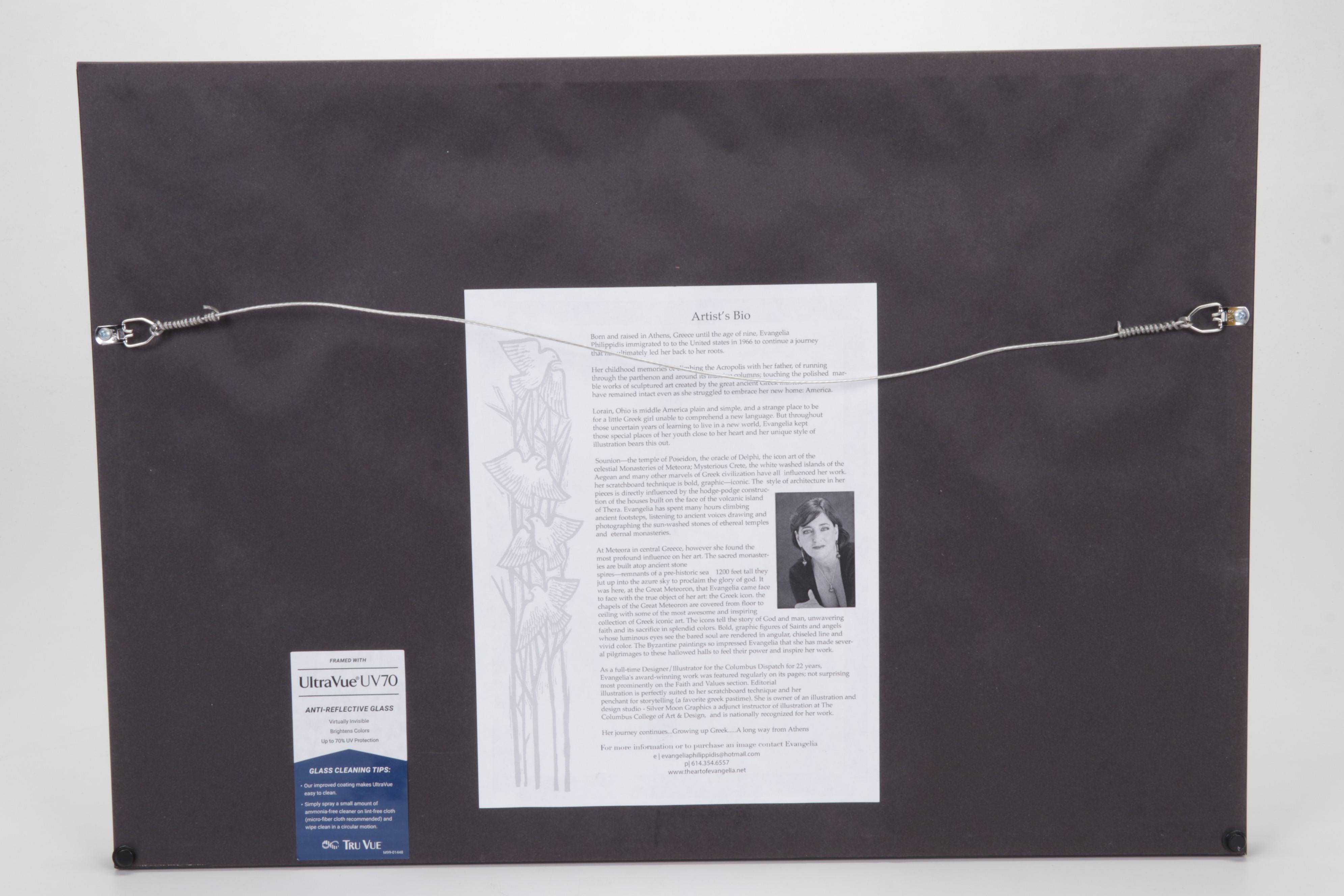 Evangelia Philippidis Giclée "Aphrodite's Banquet II," 21st Century