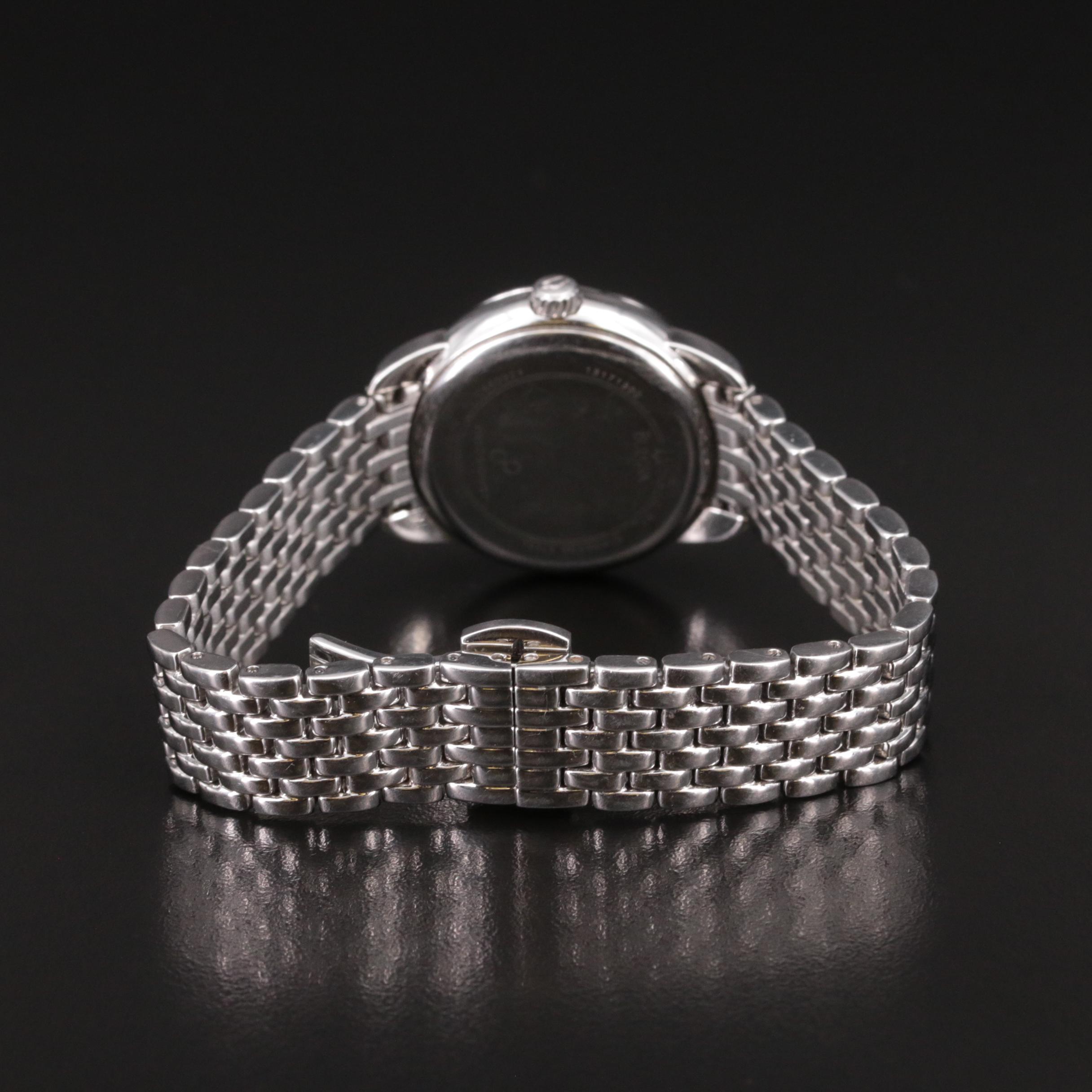 Bulova Precisionist Stainless Steel and Diamond Watch