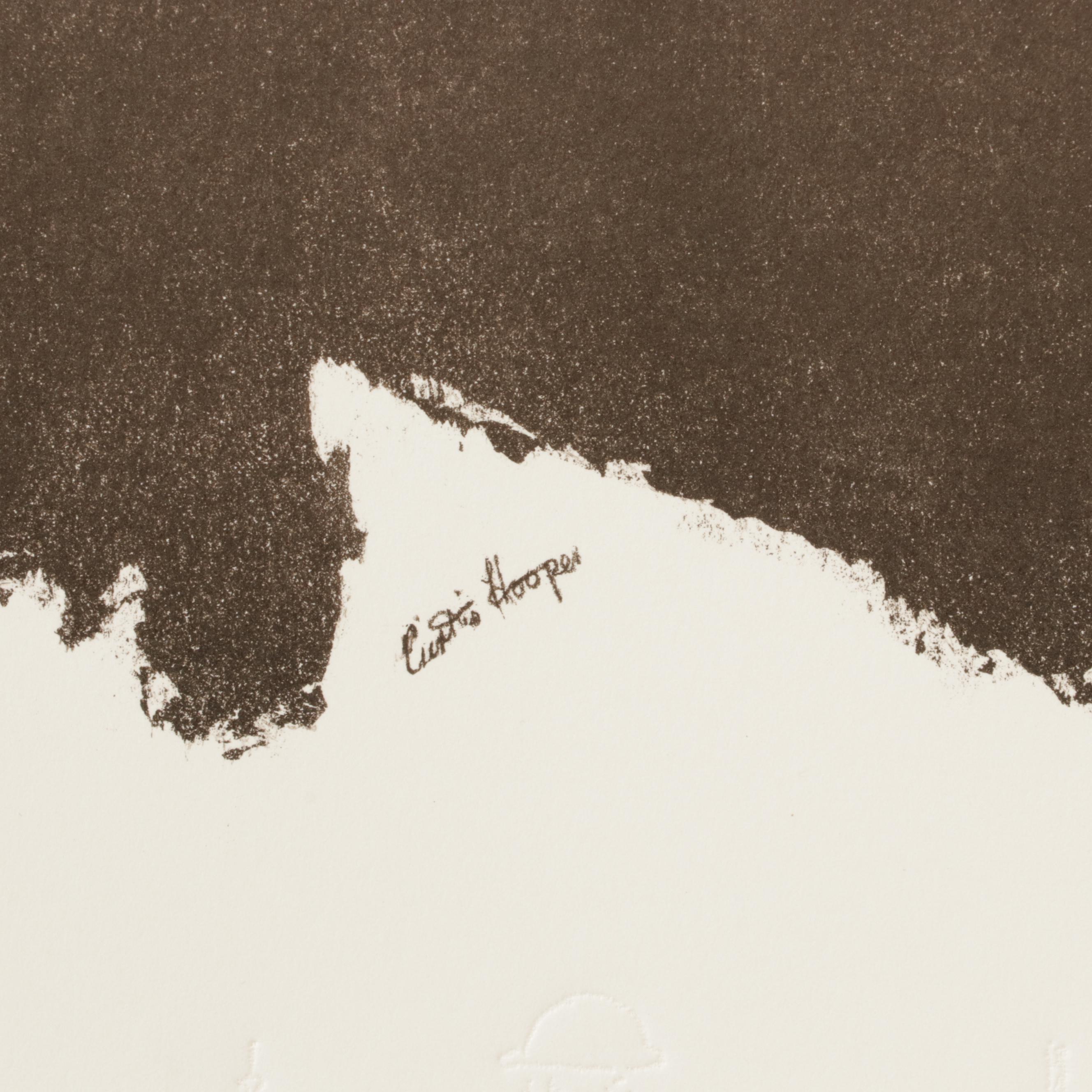 Curtis Hooper and Sarah Churchill Mixed Media Print From "Sir Winston" Suite