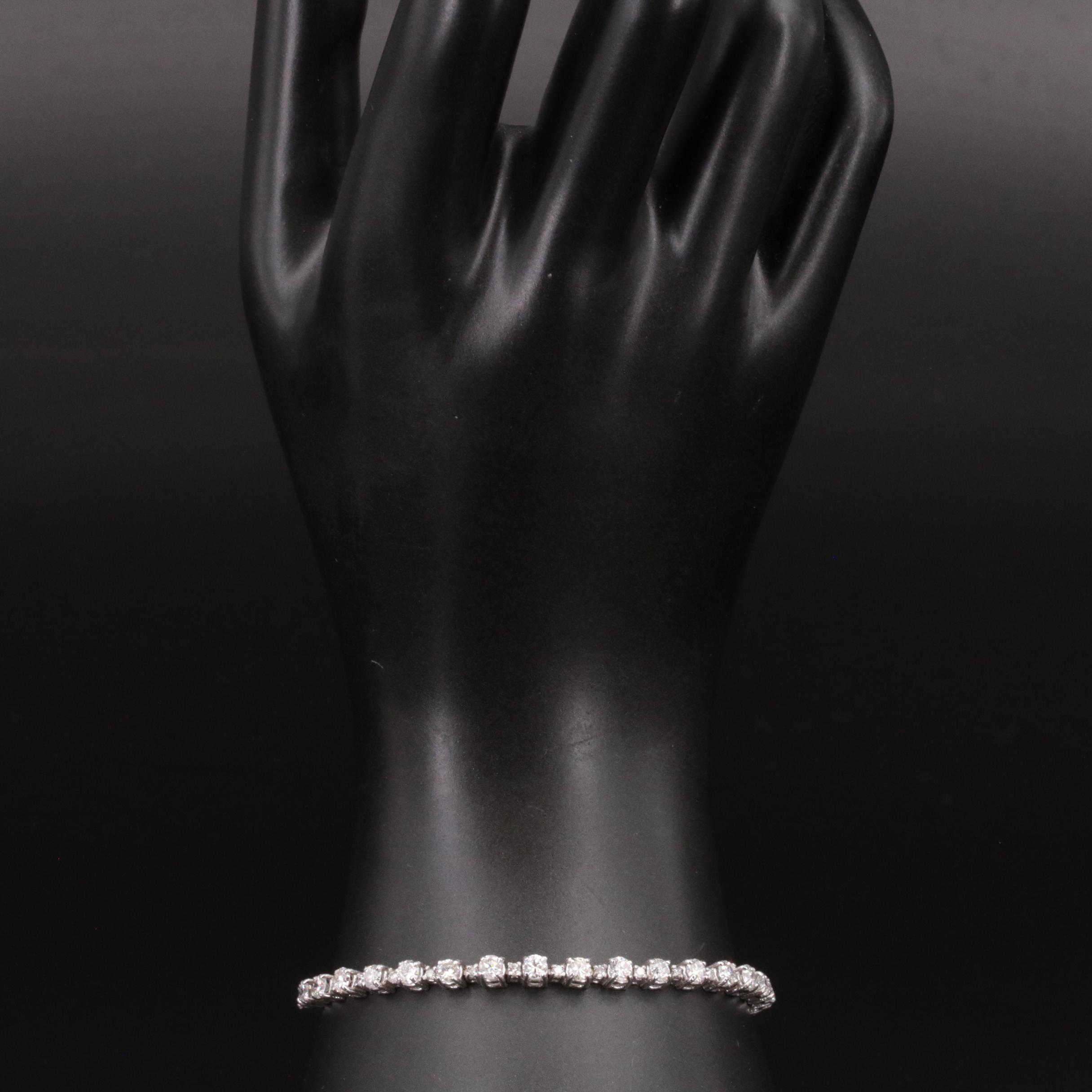 14K 5.01 CTW Diamond Bracelet