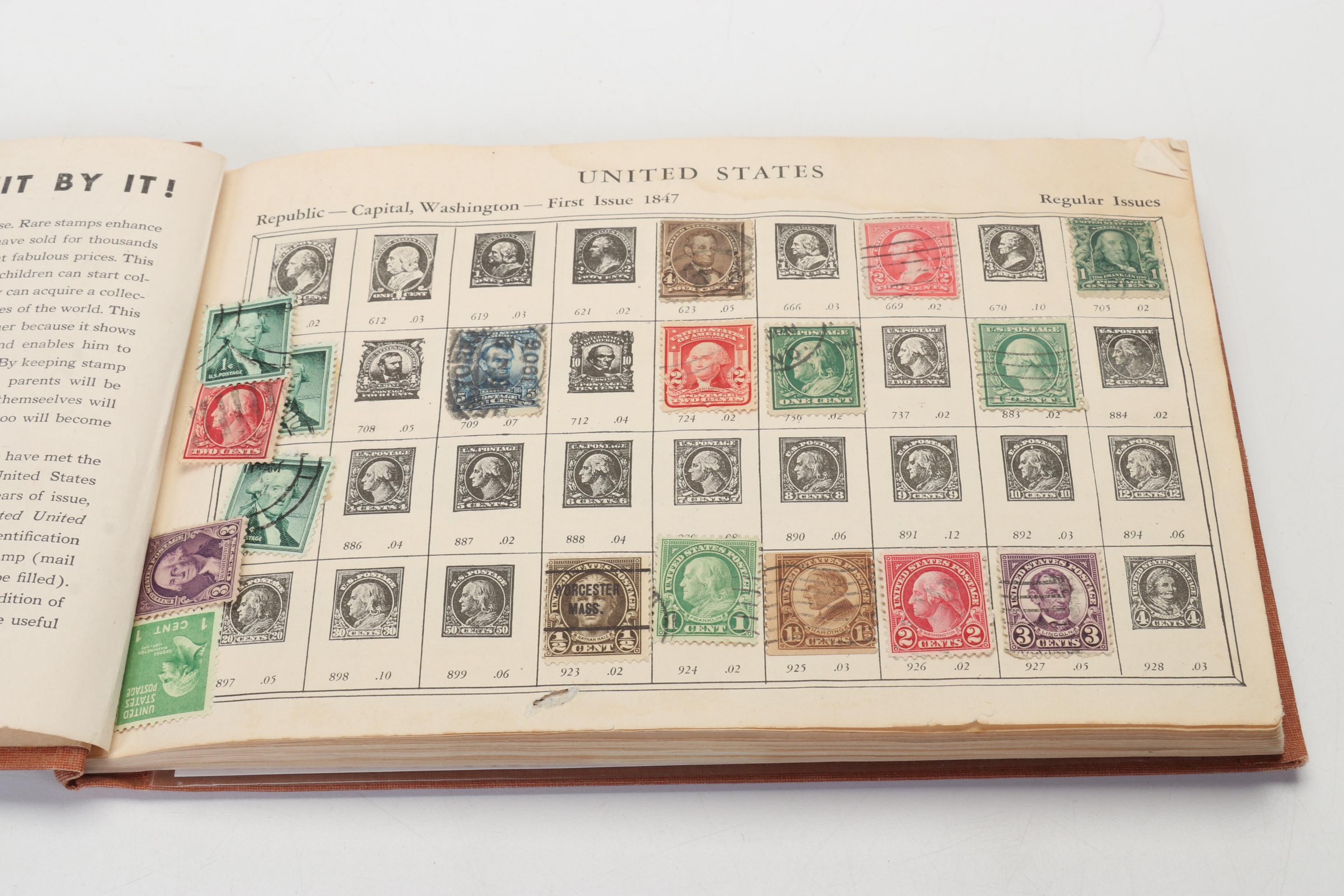 International Stamp Collection, Late 19th Century through Mid 20th Century