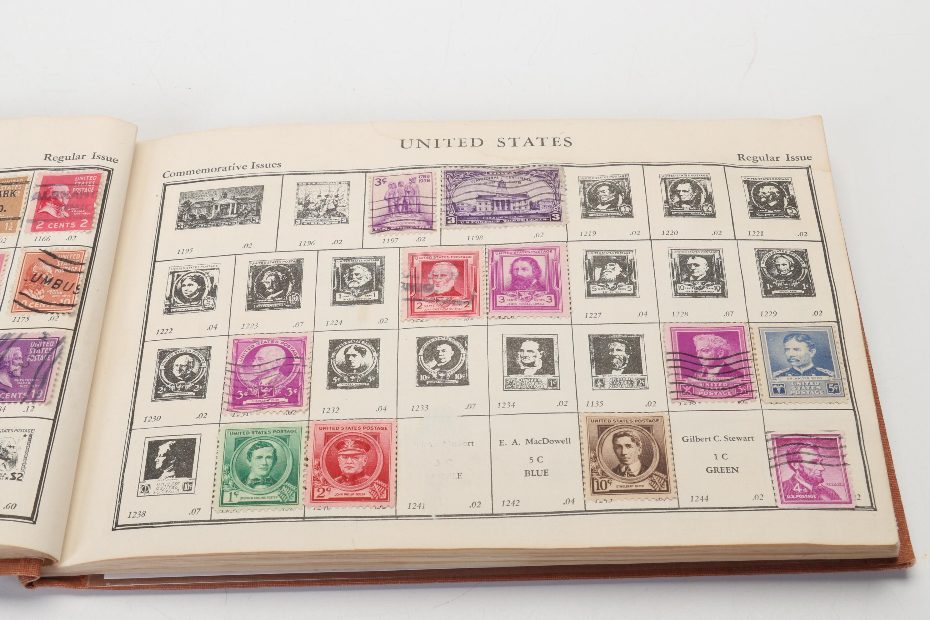 International Stamp Collection, Late 19th Century through Mid 20th Century