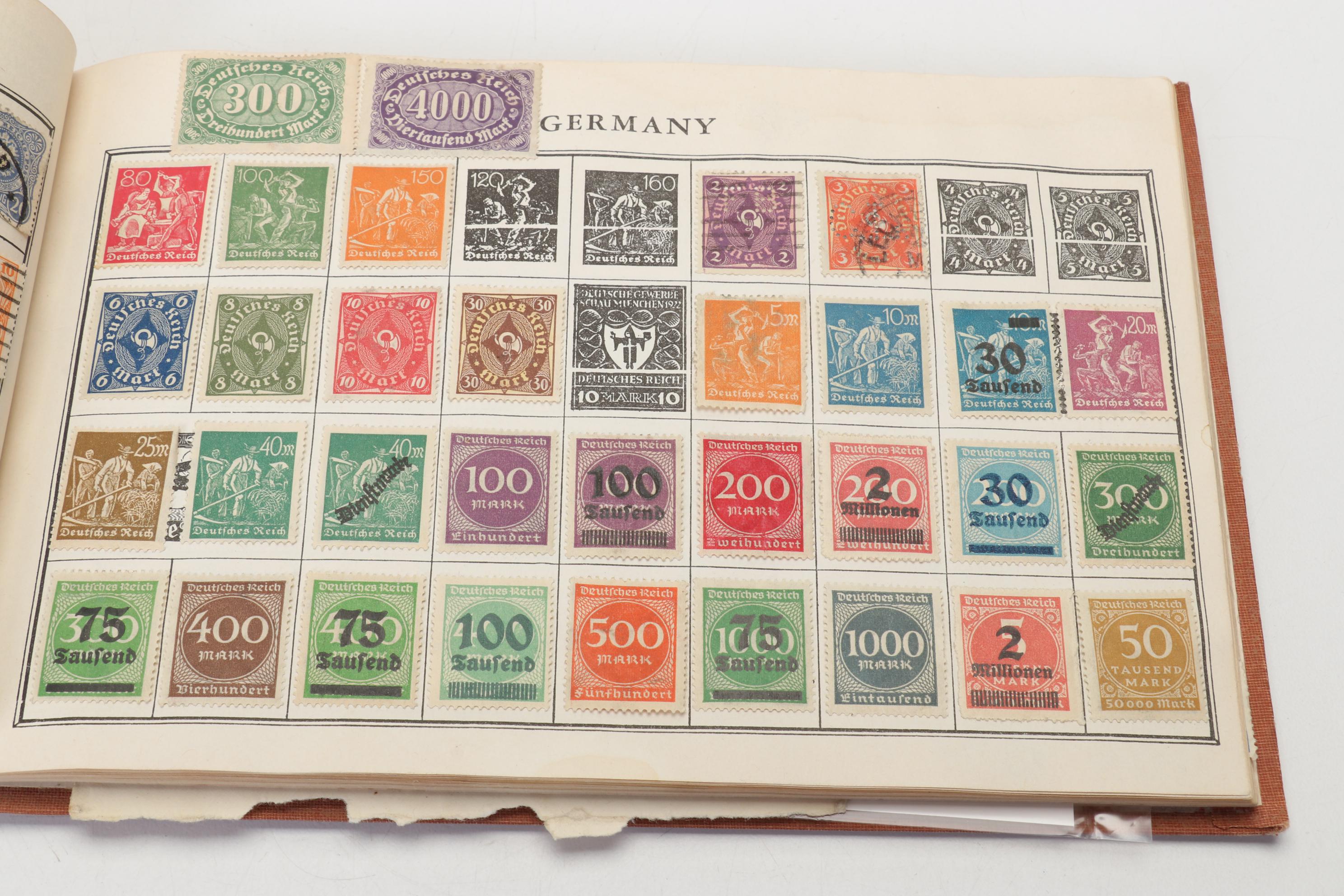 International Stamp Collection, Late 19th Century through Mid 20th Century