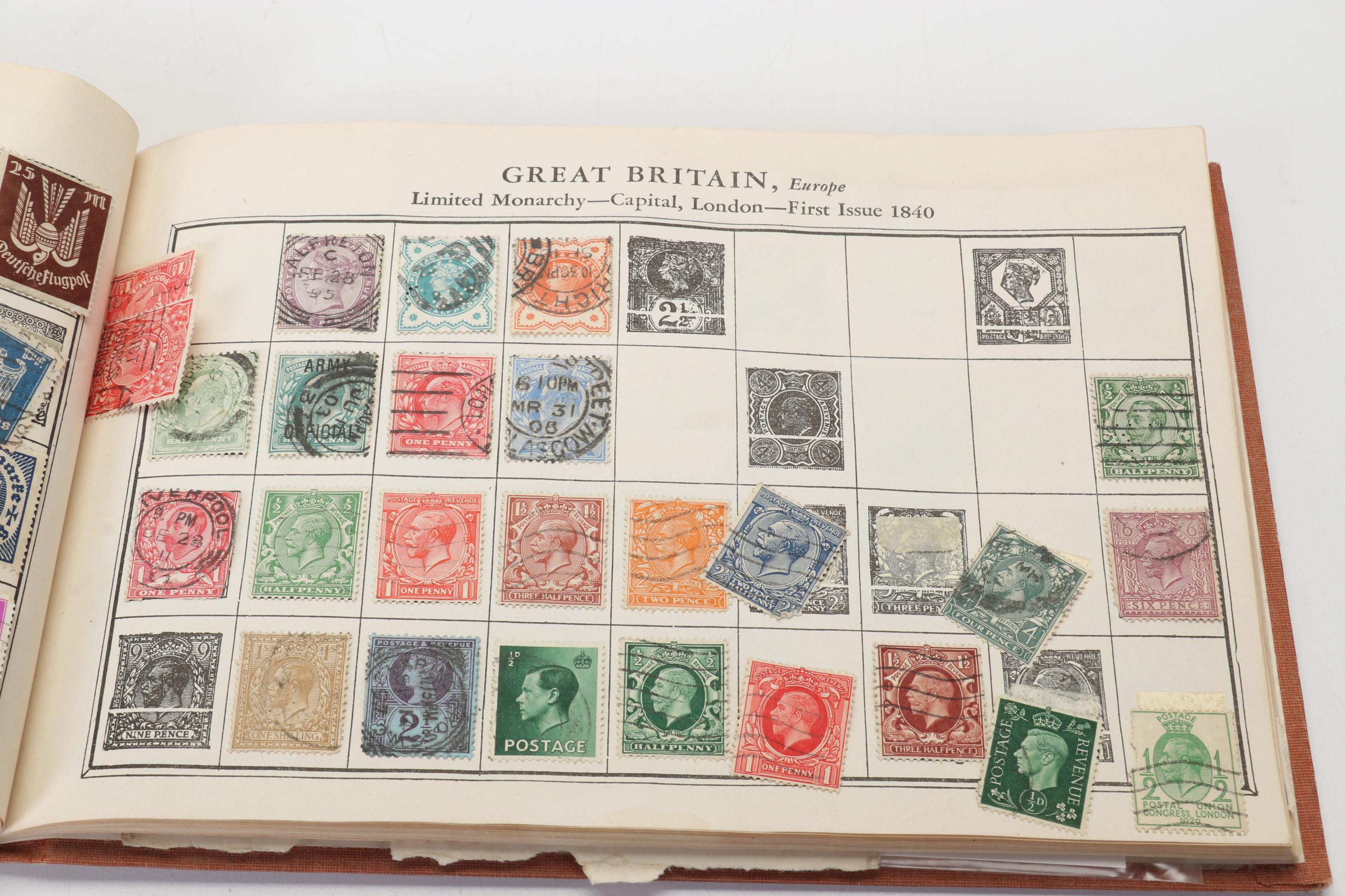 International Stamp Collection, Late 19th Century through Mid 20th Century