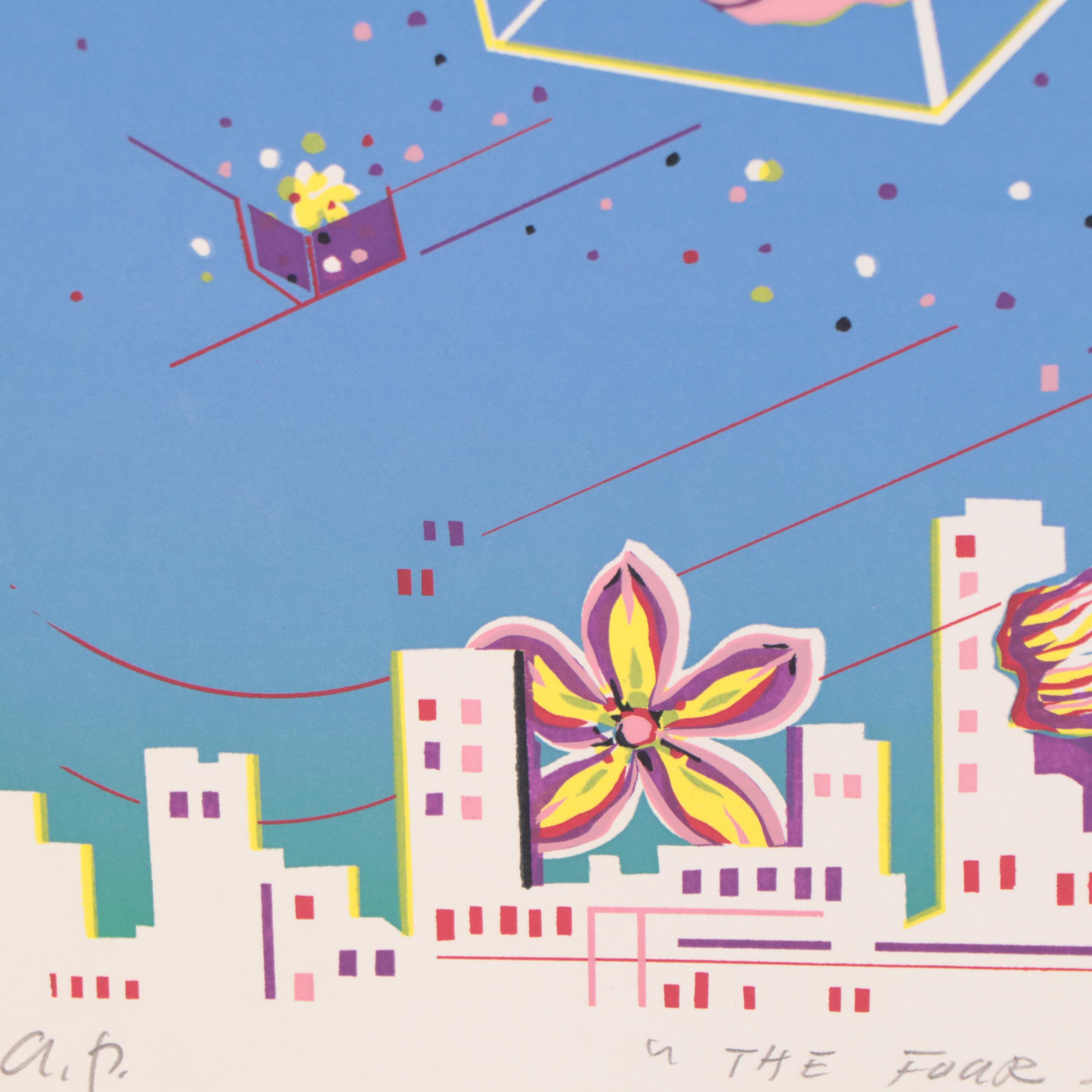 Surreal Serigraph "The Four Seasons"