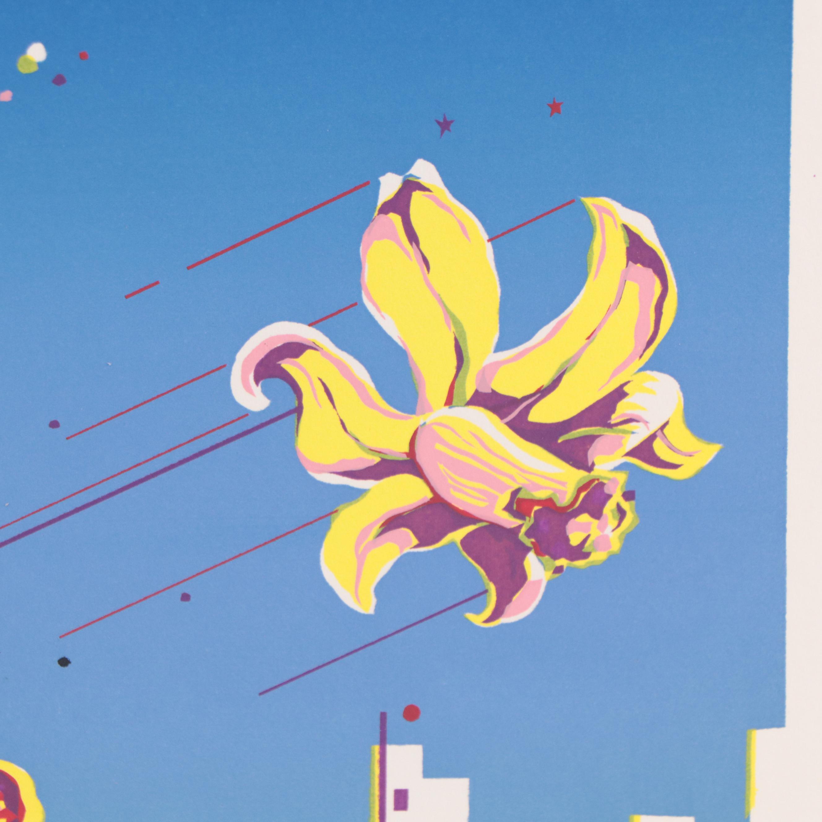 Surreal Serigraph "The Four Seasons"