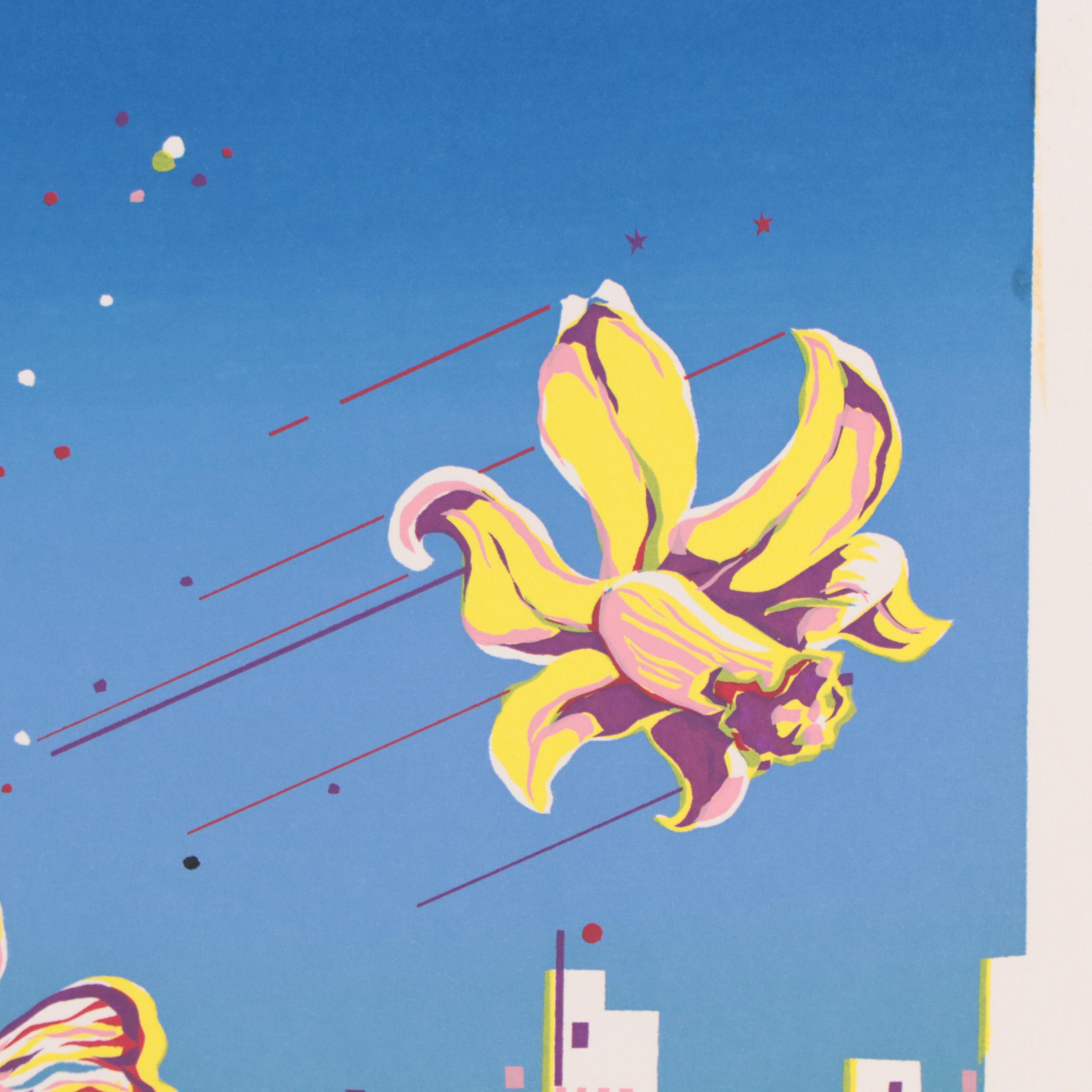 Surreal Serigraph "The Four Seasons"