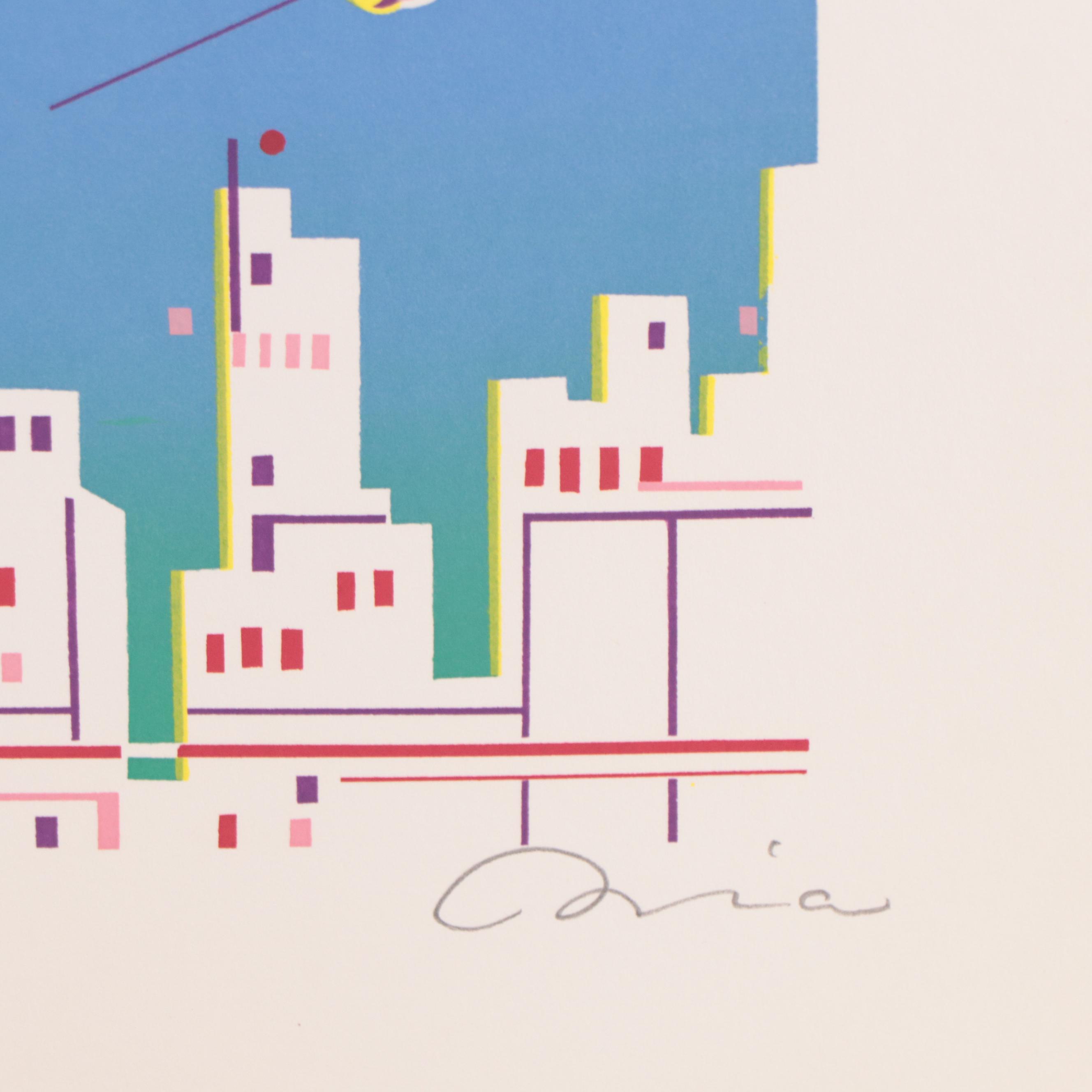 Surreal Serigraph "The Four Seasons"