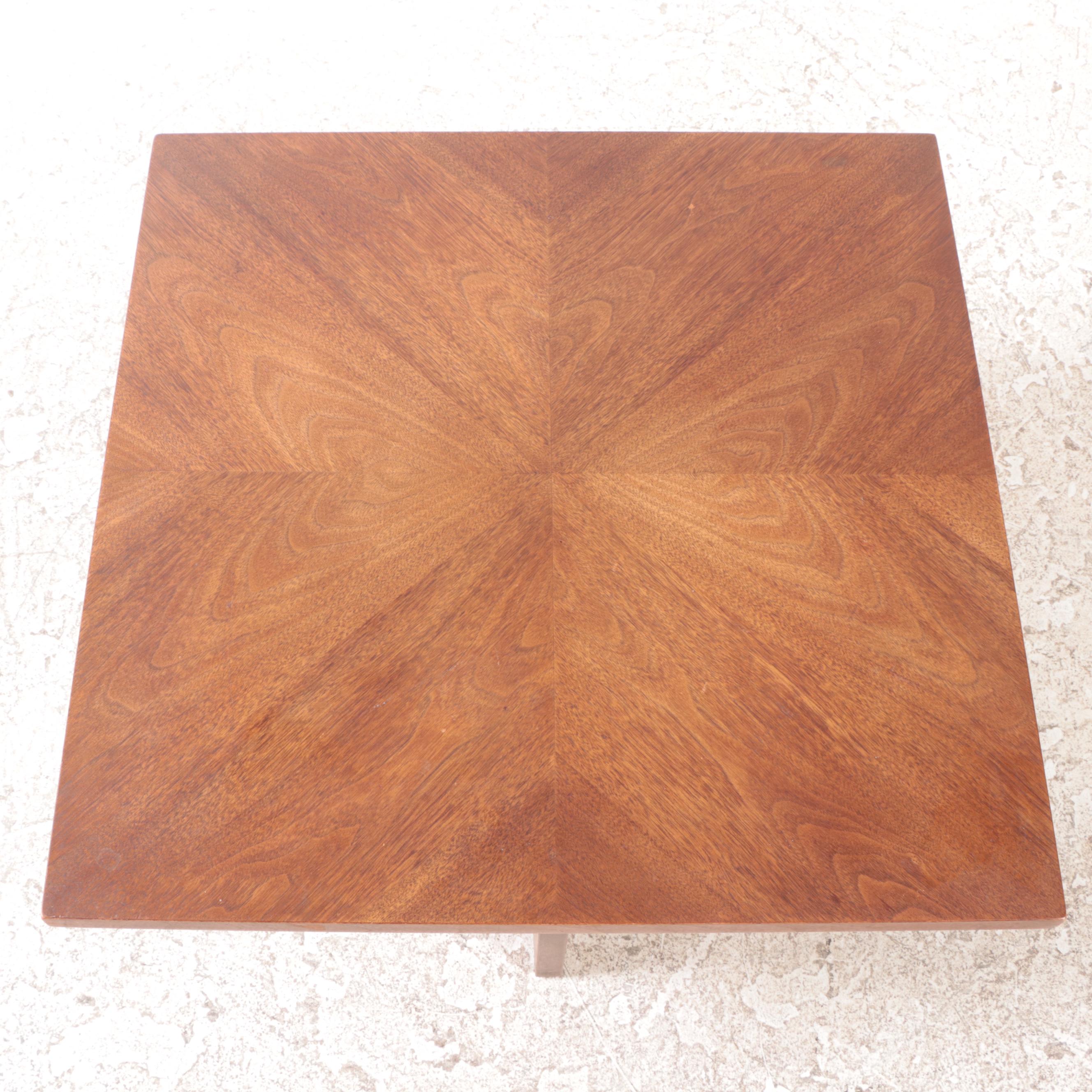 Broyhill "Brasilia" Mid Century Modern Walnut Side Table