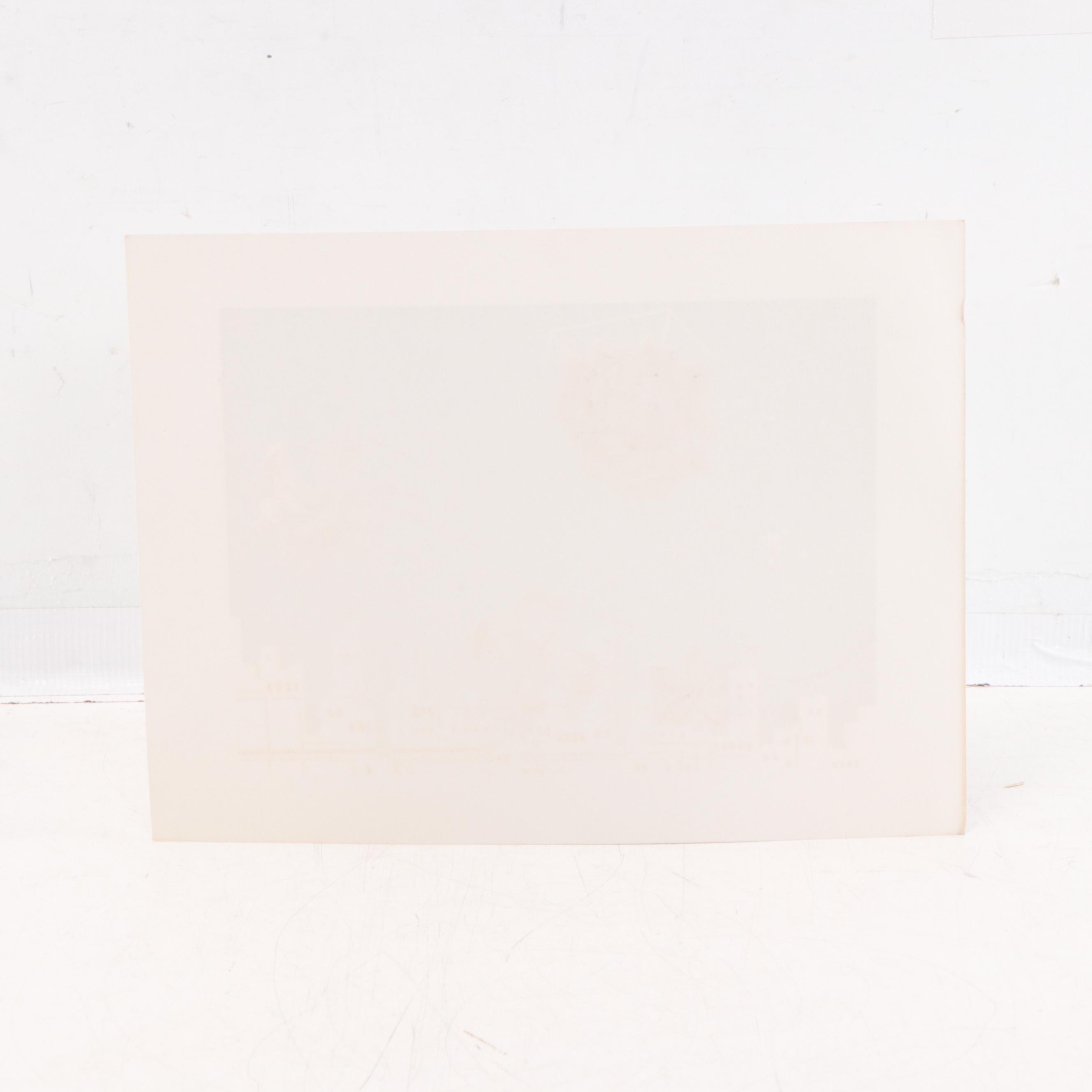 Surreal Serigraph "The Four Seasons"