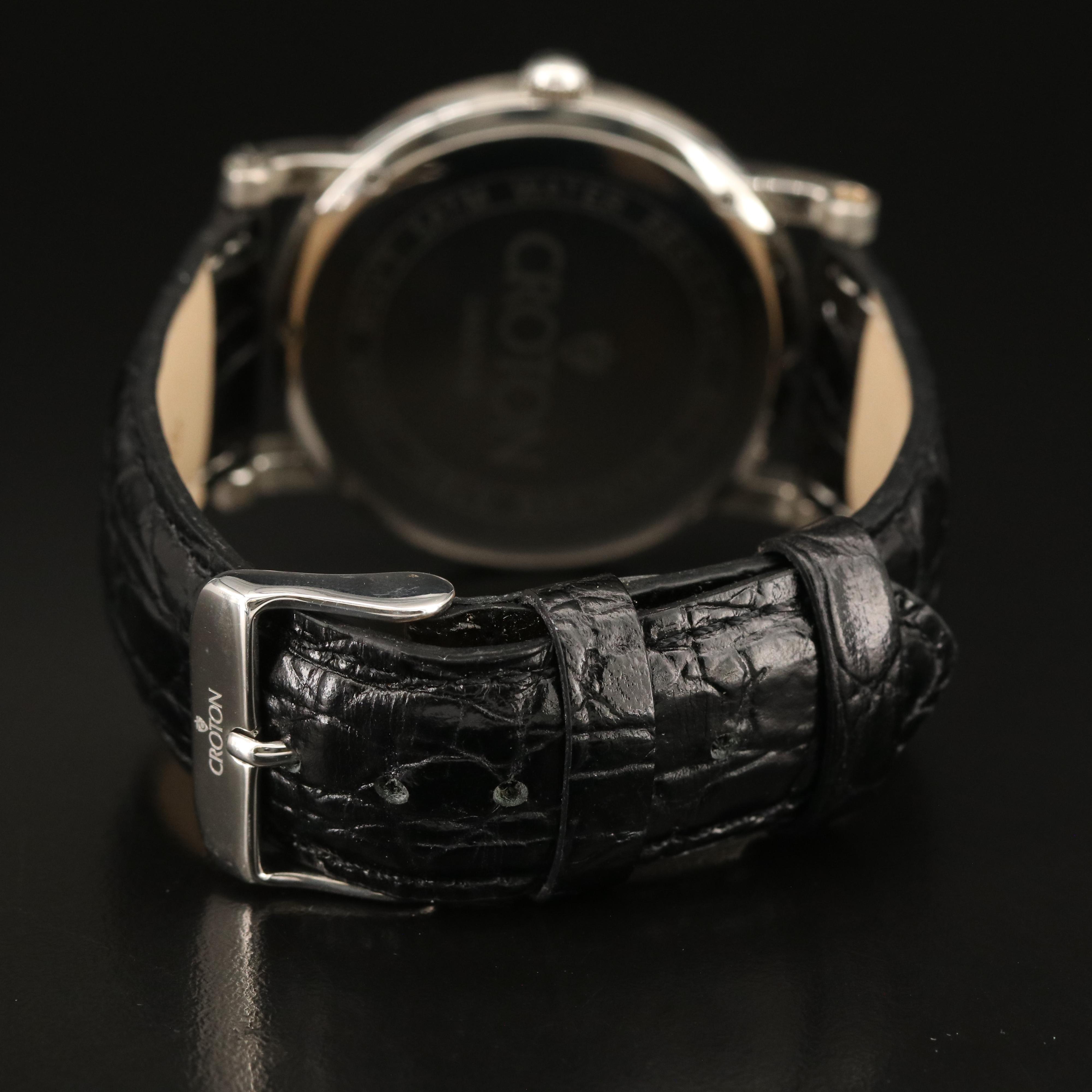 Croton Sector Dial Quartz Watch