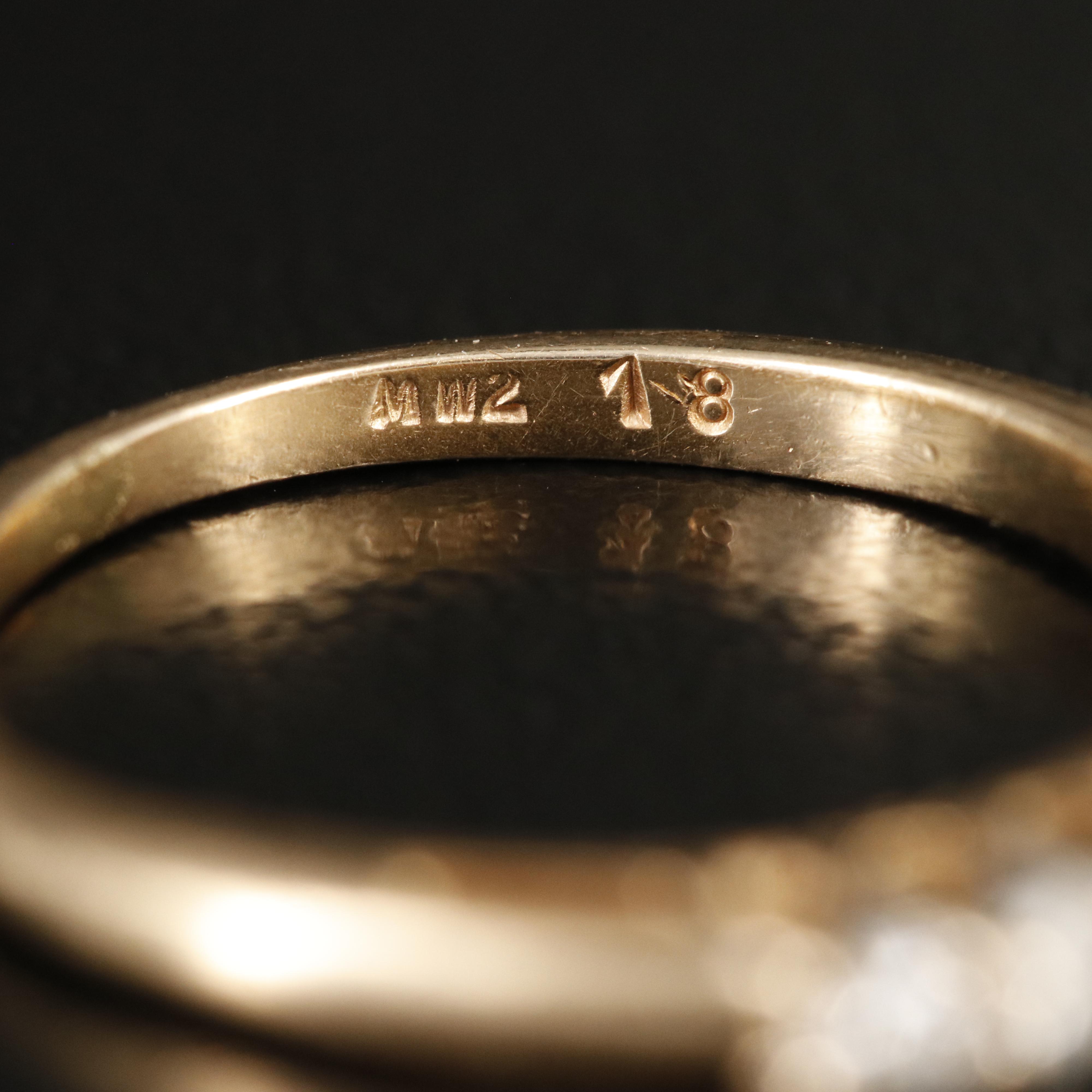 14K 0.18 CTW Diamond Band