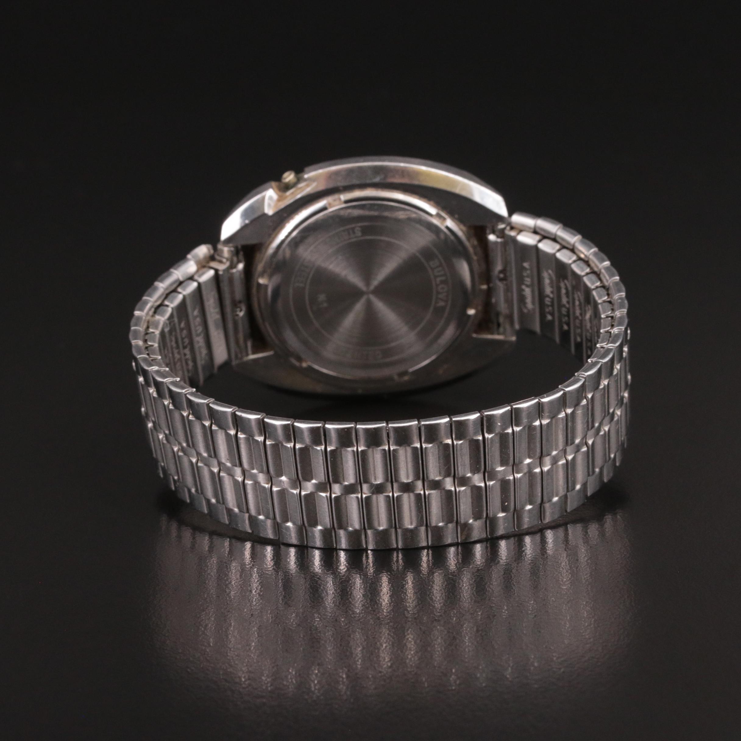 1971 Bulova Accutron Stainless Steel Watch