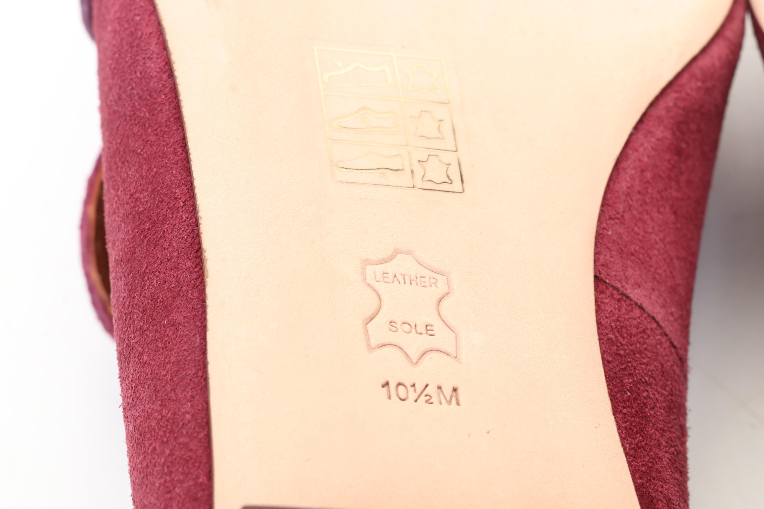 Tory Burch Metal Miller Loafers, Suede Evelyn and Leather Caterina Heels