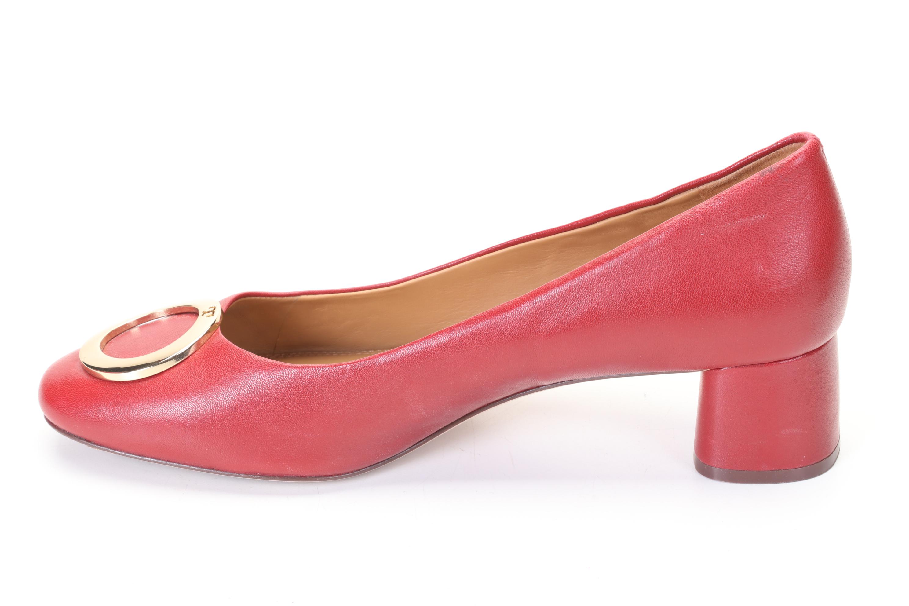 Tory Burch Metal Miller Loafers, Suede Evelyn and Leather Caterina Heels