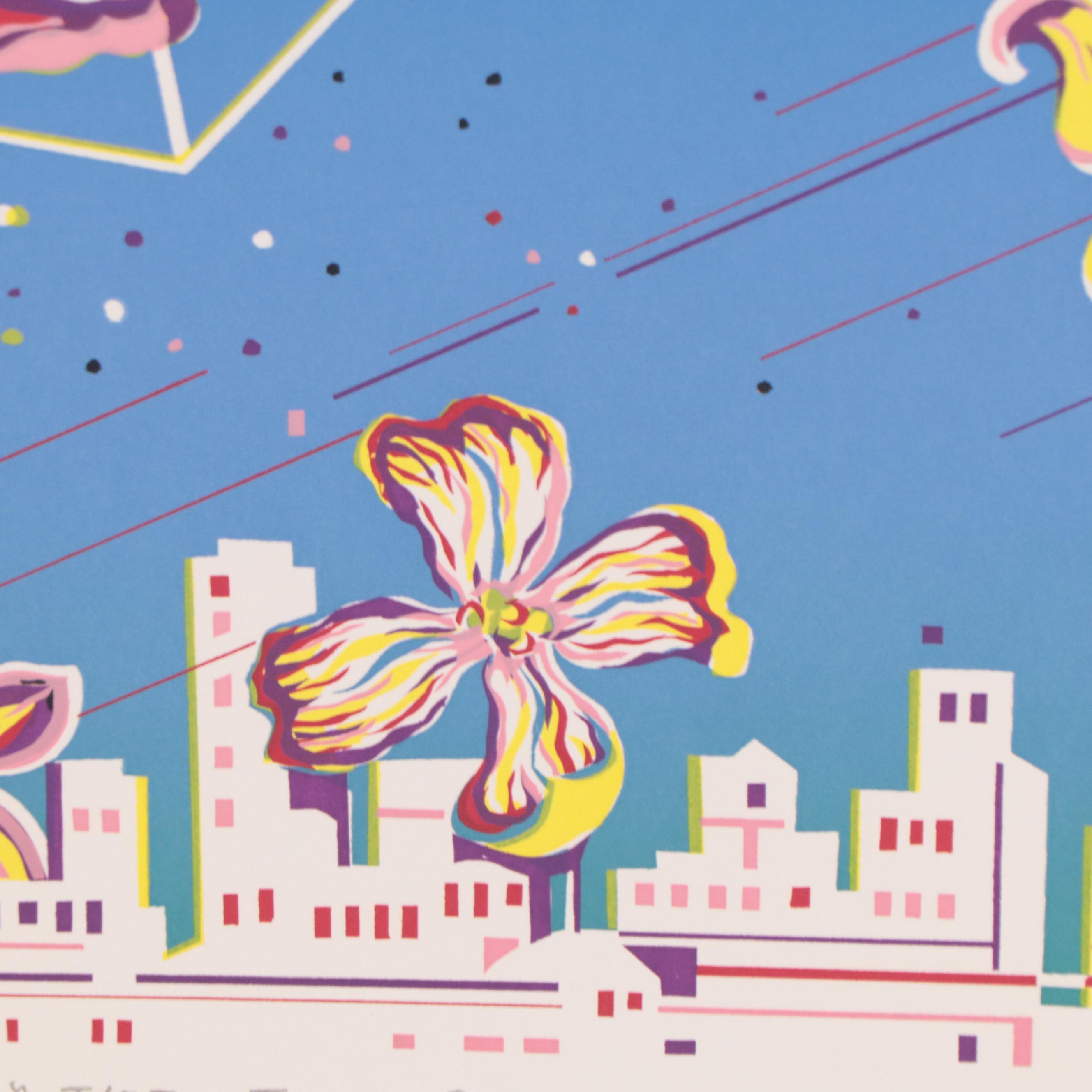 Surreal Serigraph "The Four Seasons"