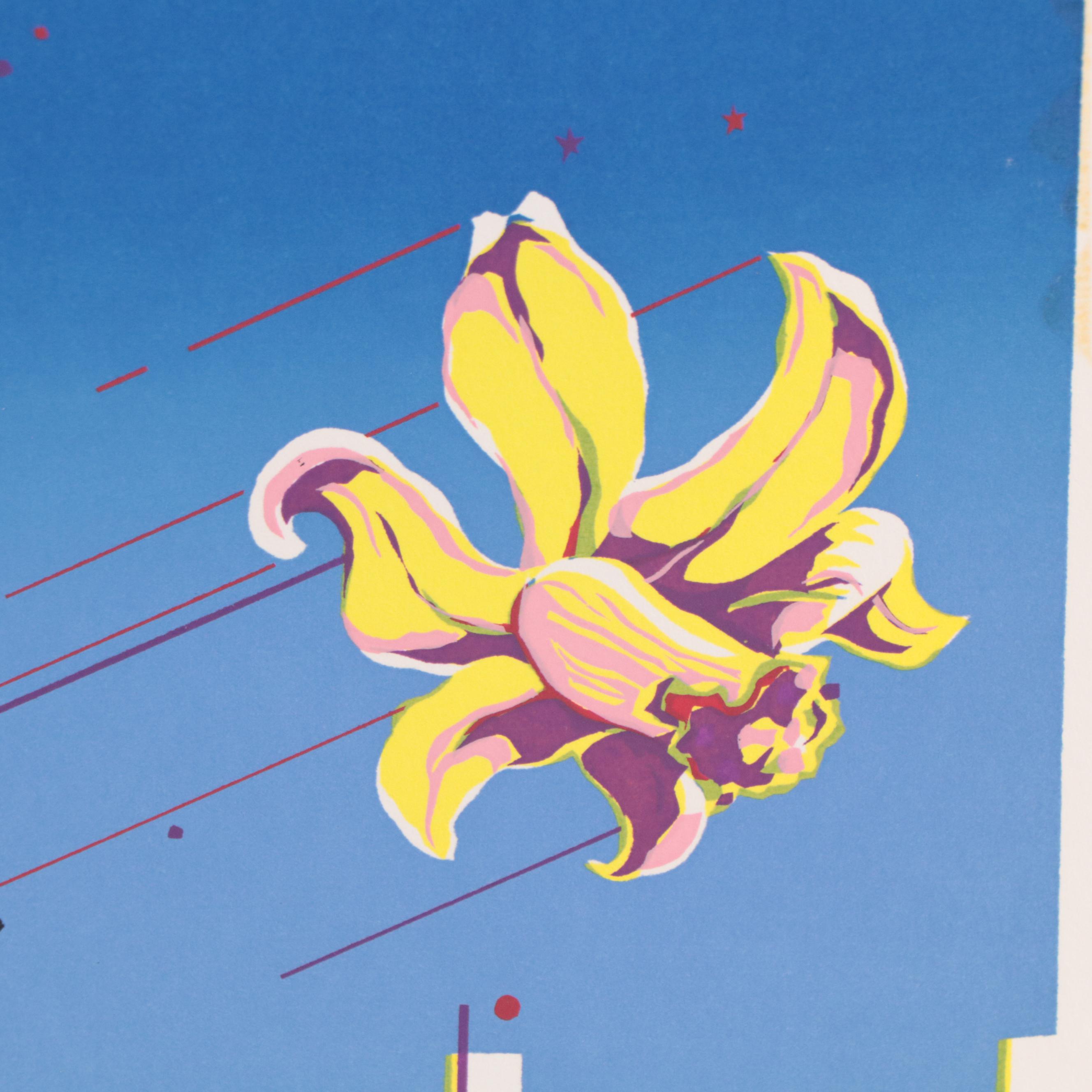 Surreal Serigraph "The Four Seasons"