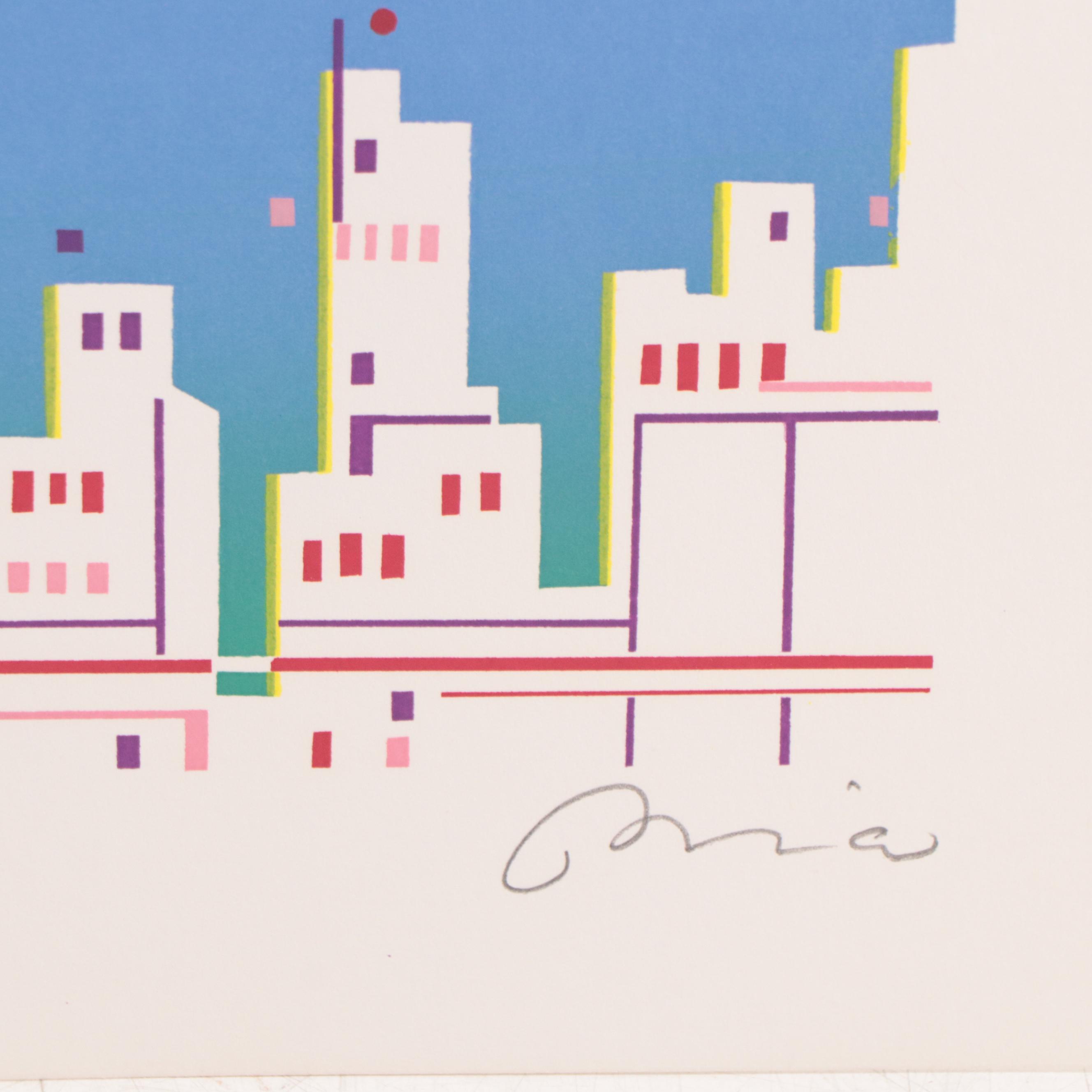 Surreal Serigraph "The Four Seasons"