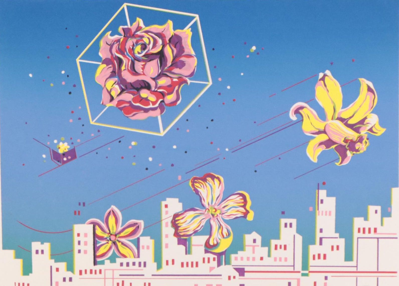 Surreal Serigraph "The Four Seasons"