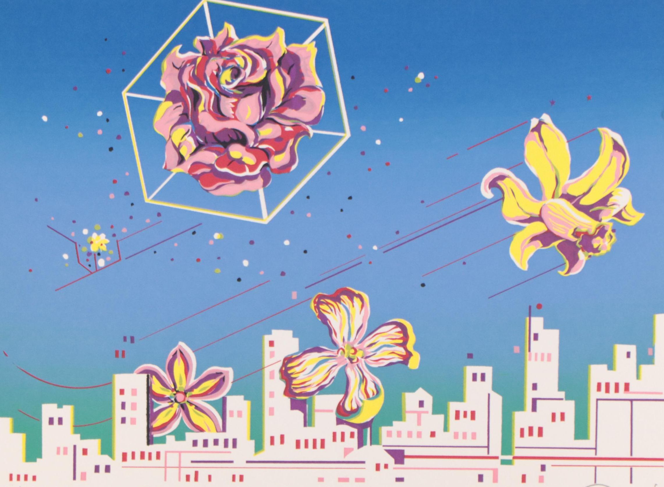 Surreal Serigraph "The Four Seasons"