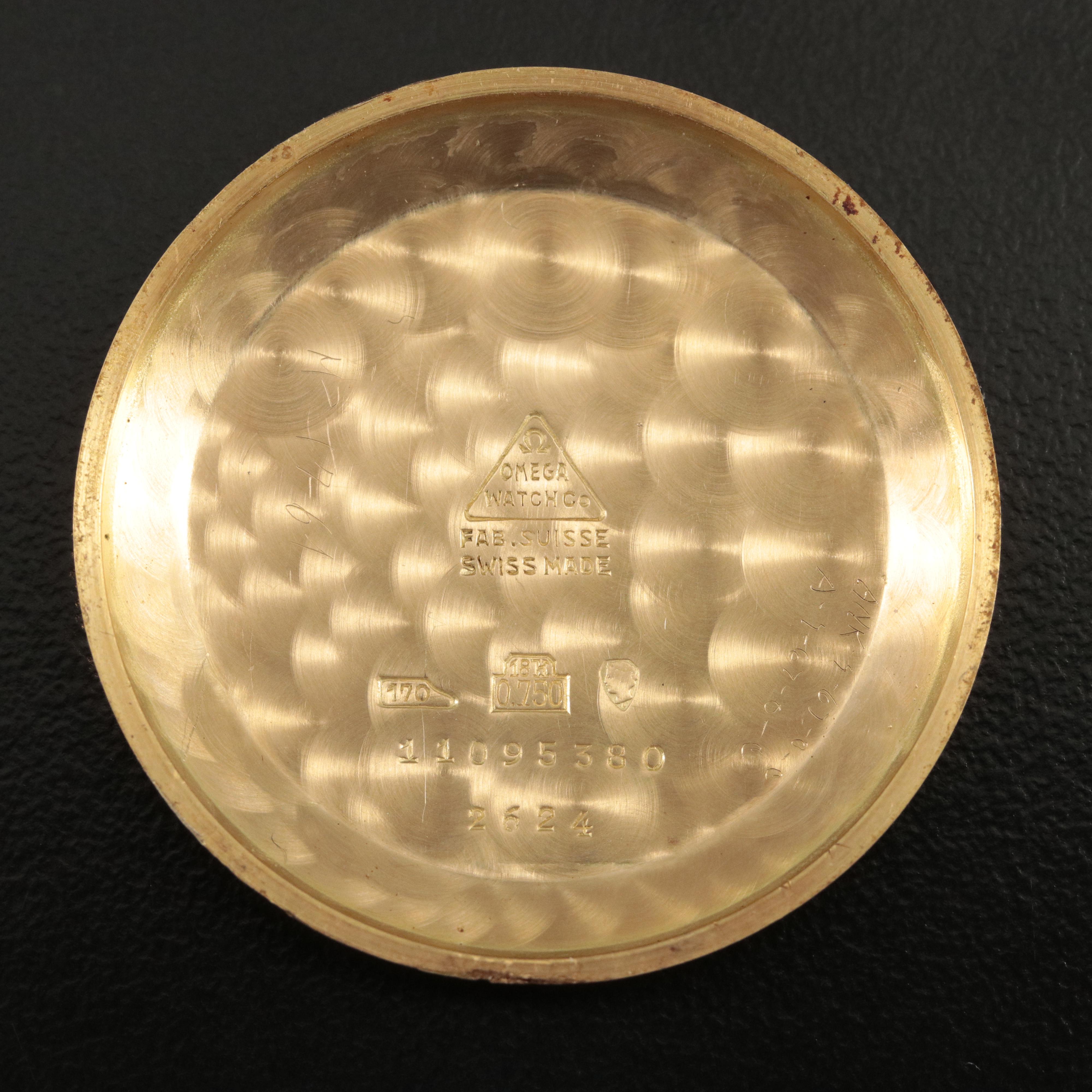 Vintage Omega 18K Watch